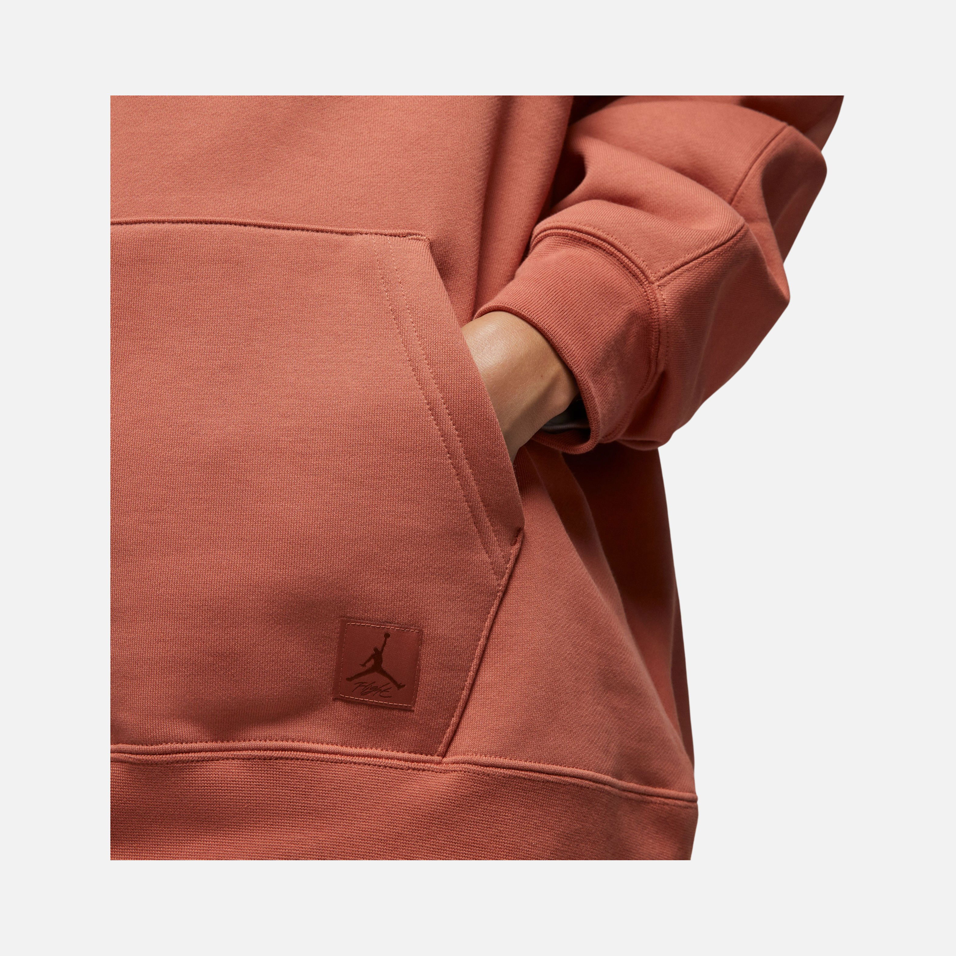 Nike Jordan Flight Fleece Oversized Pullover Hoodie Kadın Sweatshirt