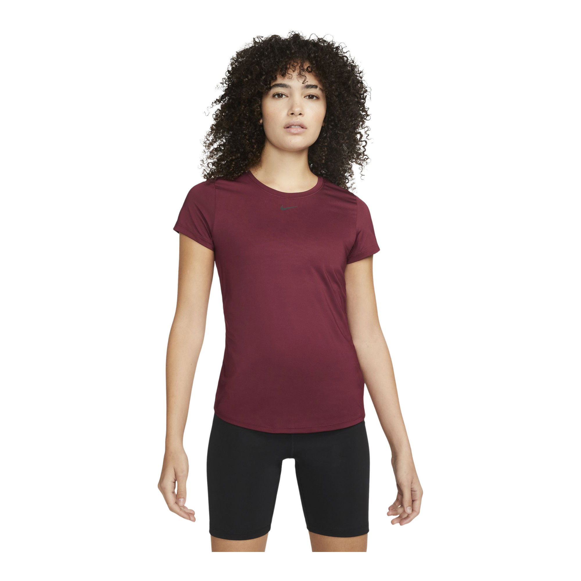 Nike Dri-Fit One Slim-Fit Short-Sleeve Kadın Tişört