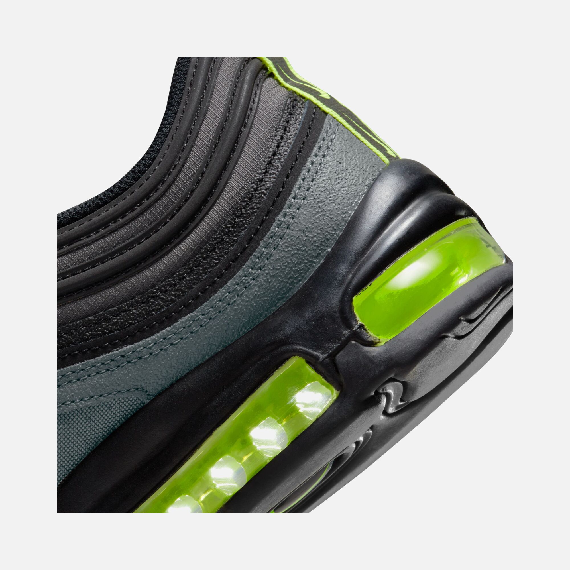 Nike Air Max 97 "Black Neon" Erkek Spor Ayakkabı