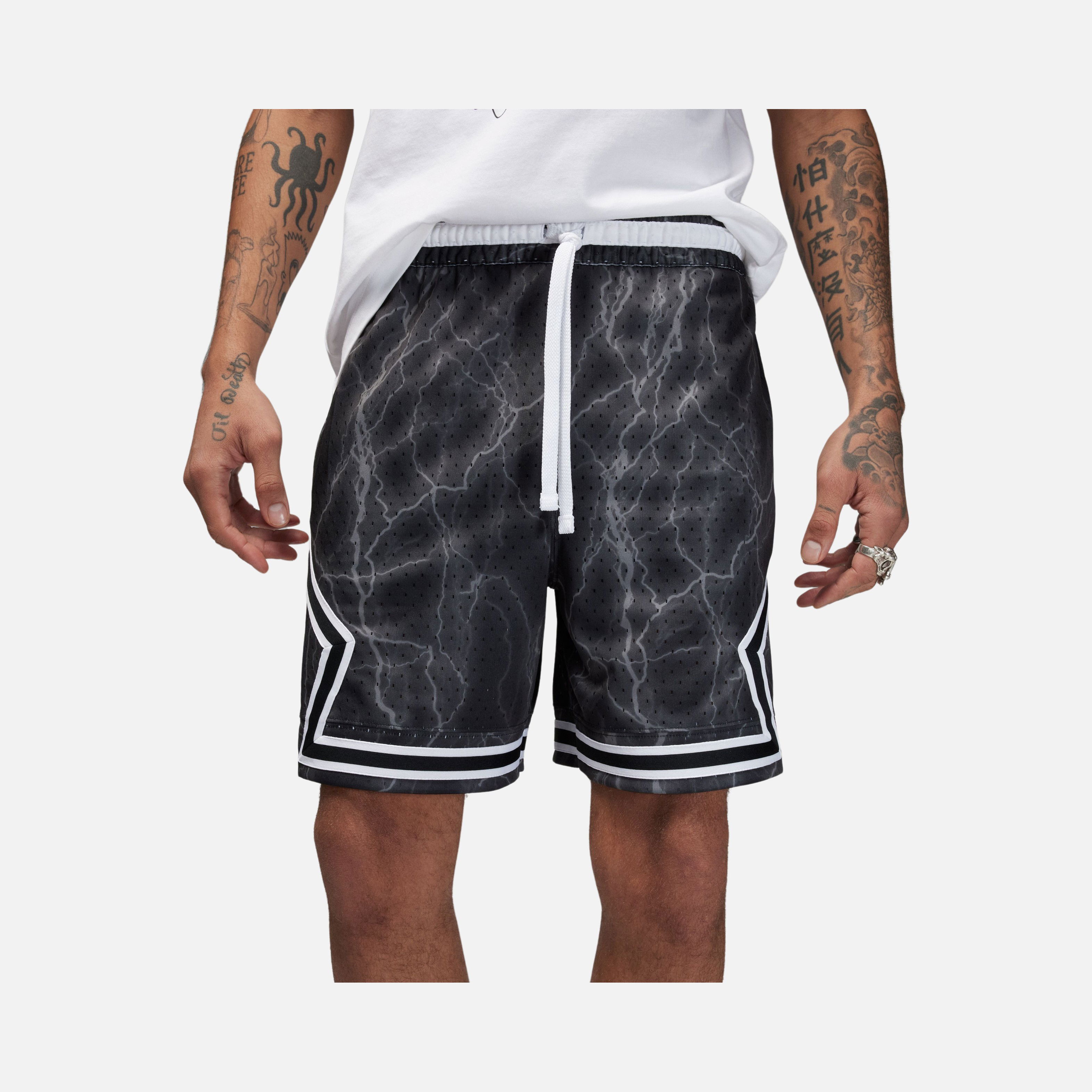 Nike Jordan Dri-Fit All-Over Printed Sport Diamond Basketball Erkek Şort