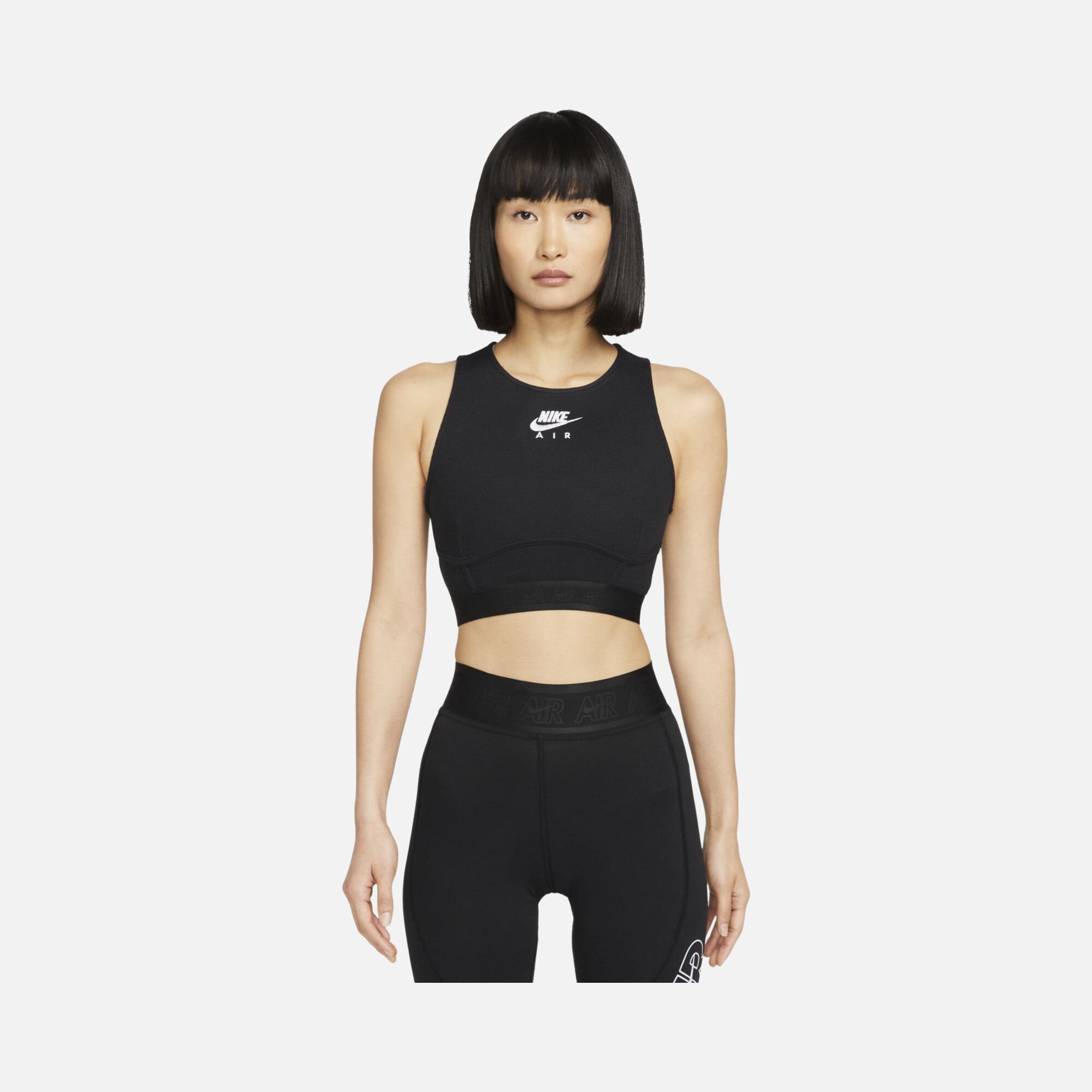 Nike Sportswear Air Ribbed Cropped Kadın Atlet