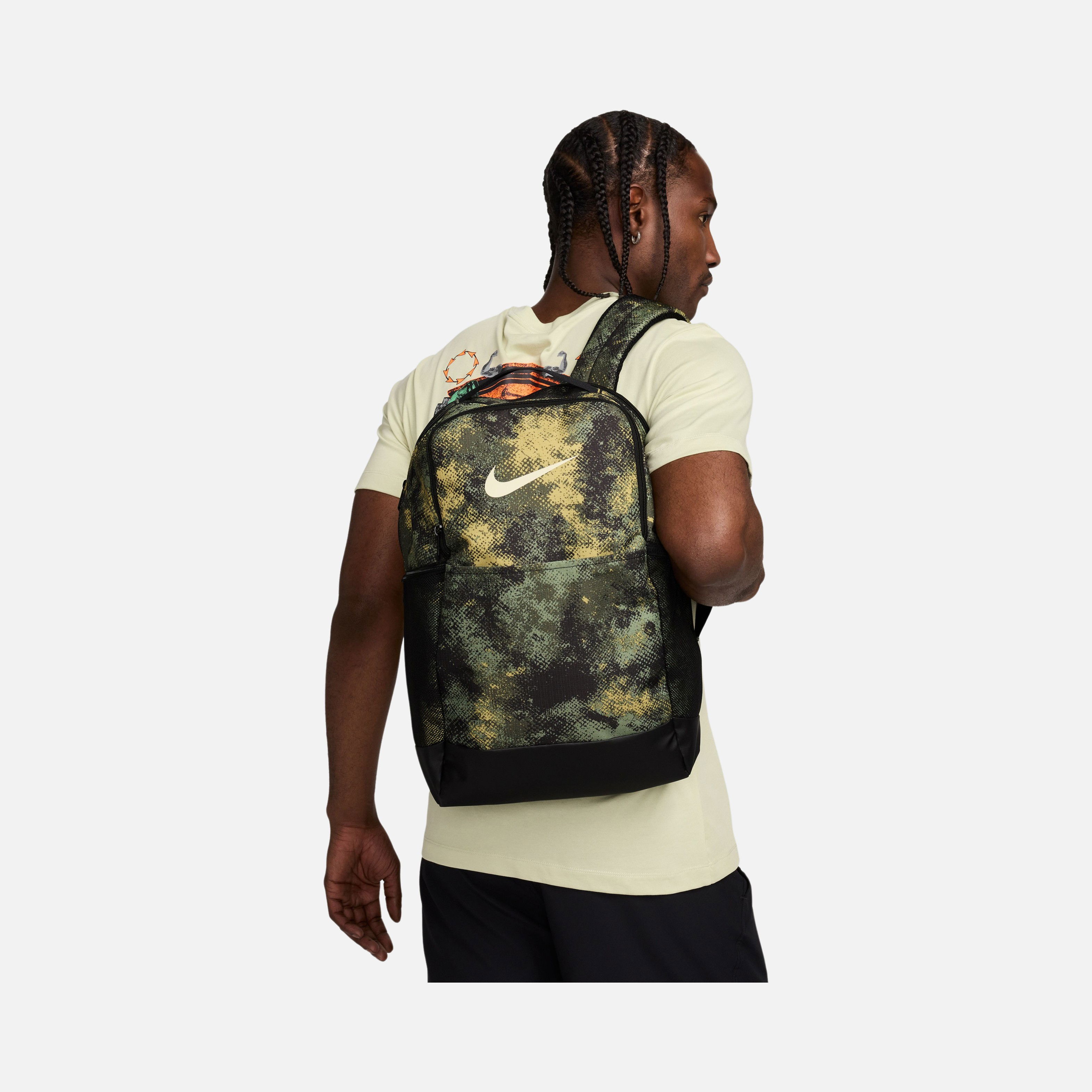 Nike Brasilia 9.5 Camouflage All Over Printed Training (24 L) Unisex Sırt Çantası