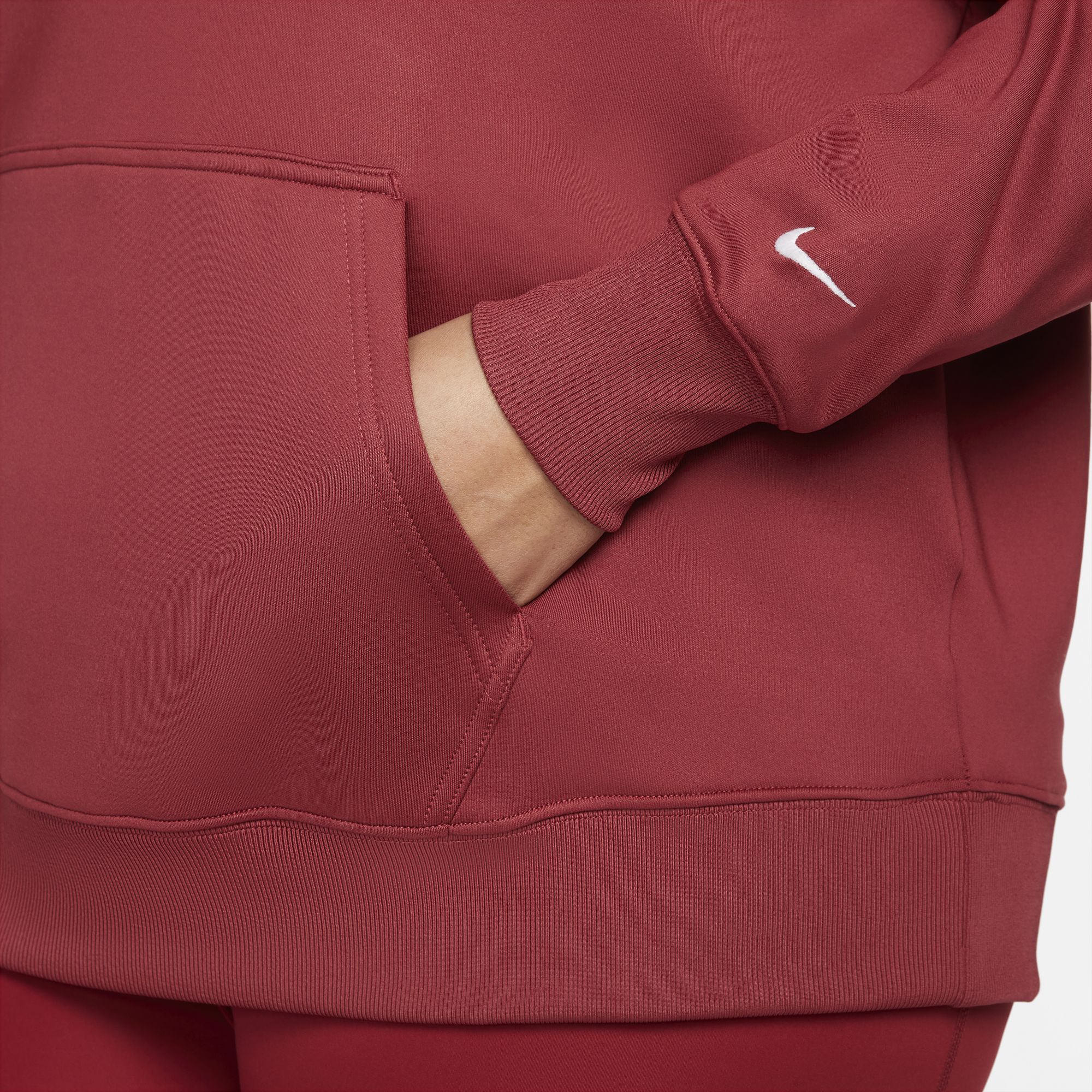 Nike Therma-Fit Fleece Pullover Graphic Training Hoodie Kadın Sweatshirt