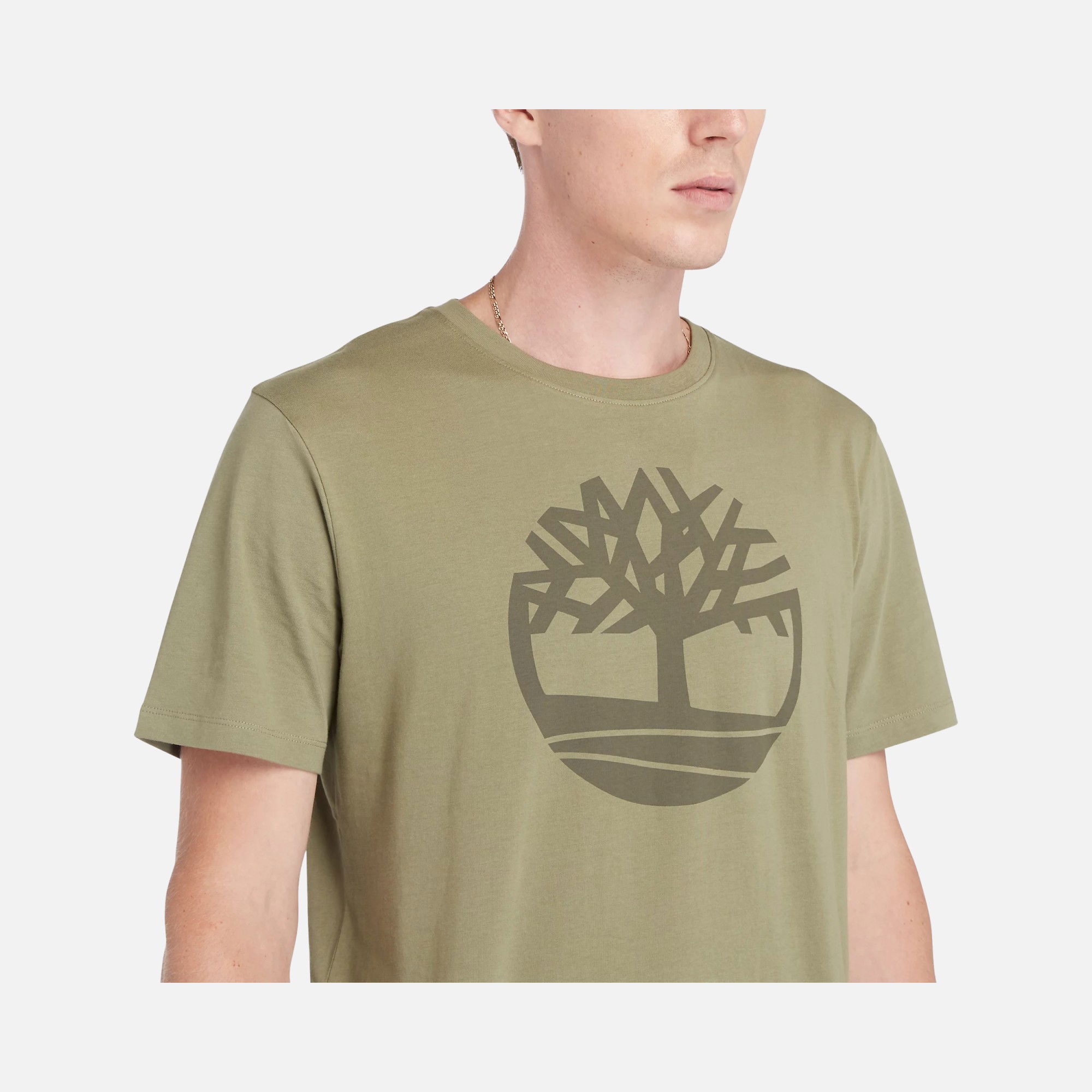 Timberland Sportswear Tree Logo Graphics SS24 Short-Sleeve Erkek Tişört