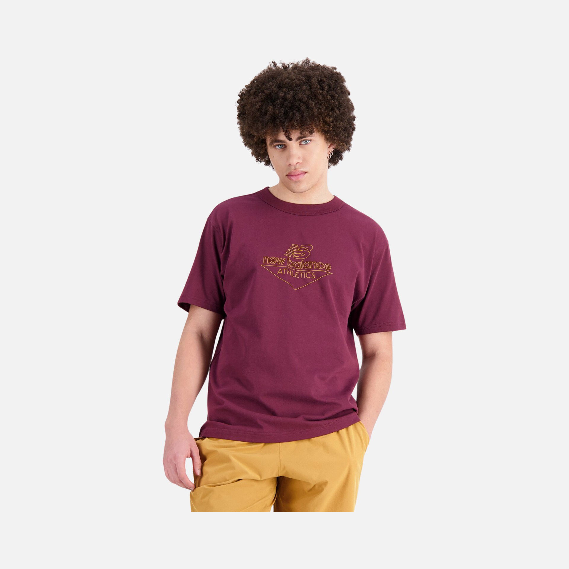 New Balance Sportswear Lifestyle Short-Sleeve Erkek Tişört