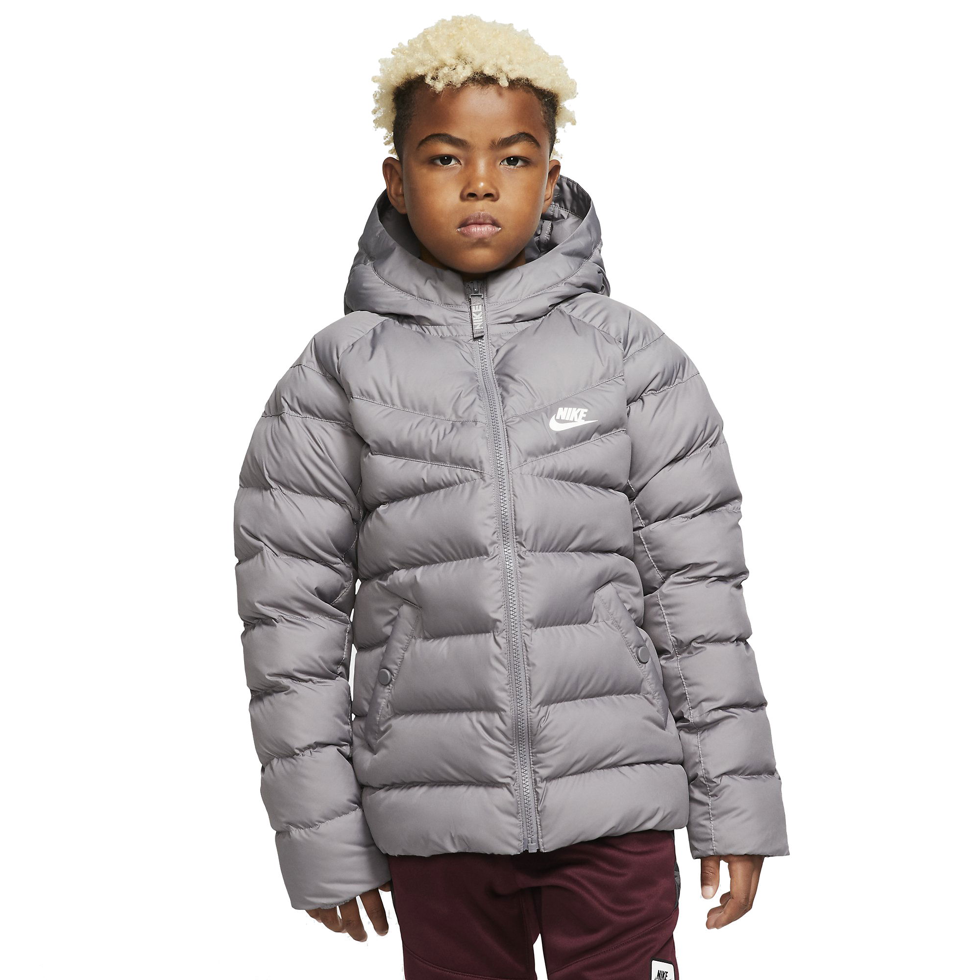 Nike Sportswear Synthetic Fill Kapüşonlu Çocuk Mont