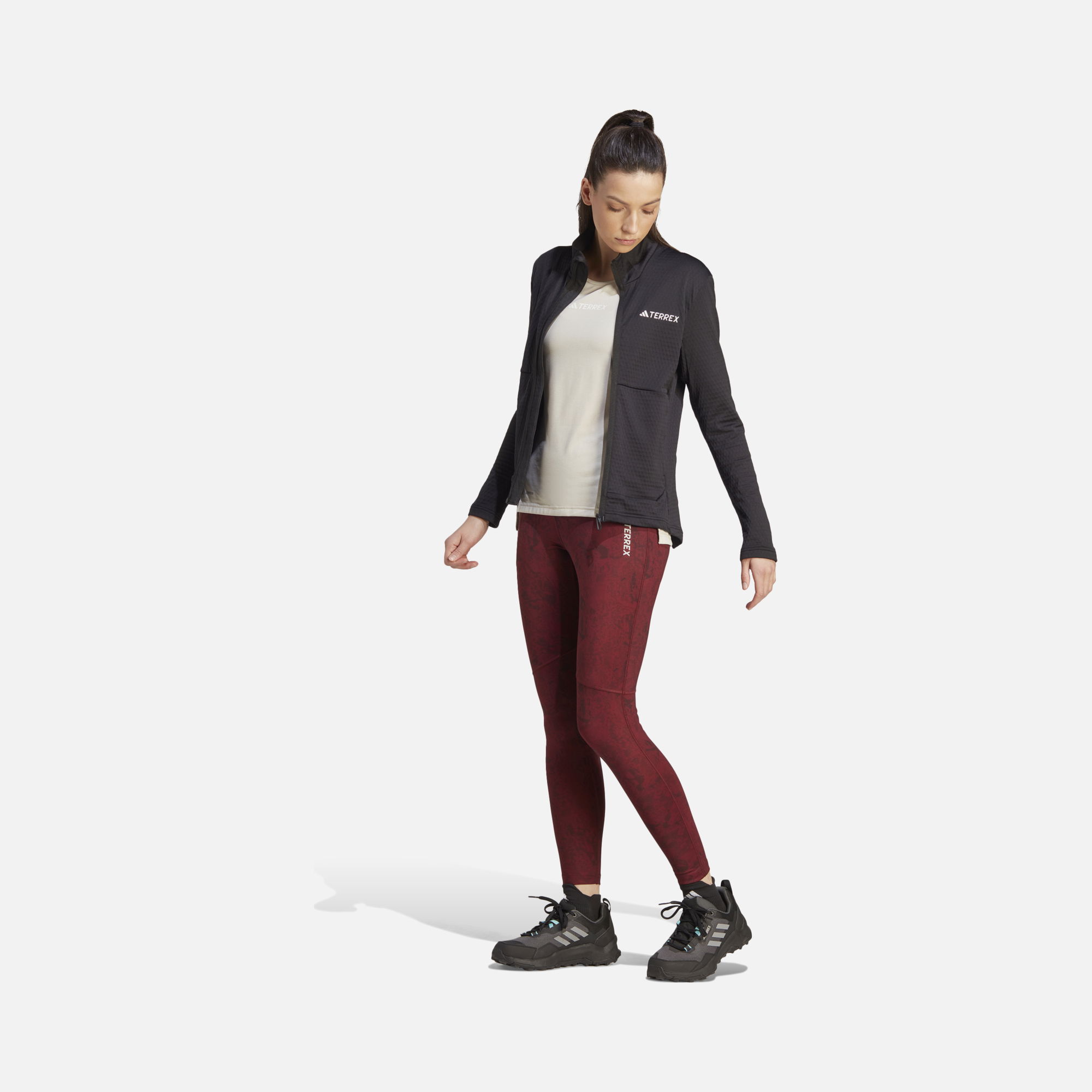 adidas Terrex Multi Light Fleece Full-Zip CO Kadın Ceket