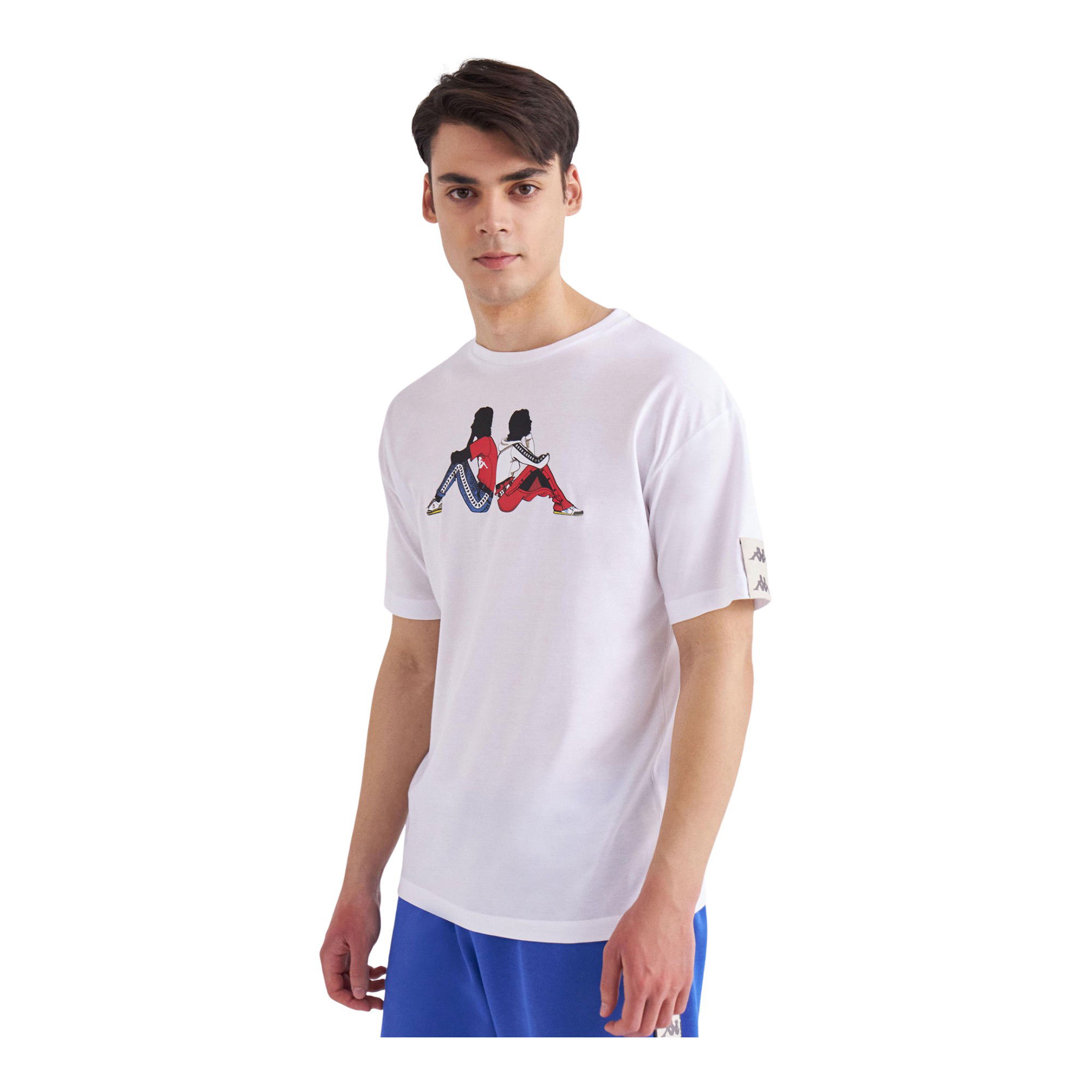 Kappa 222 Banda Pop Regular Fit Short-Sleeve Erkek Tişört