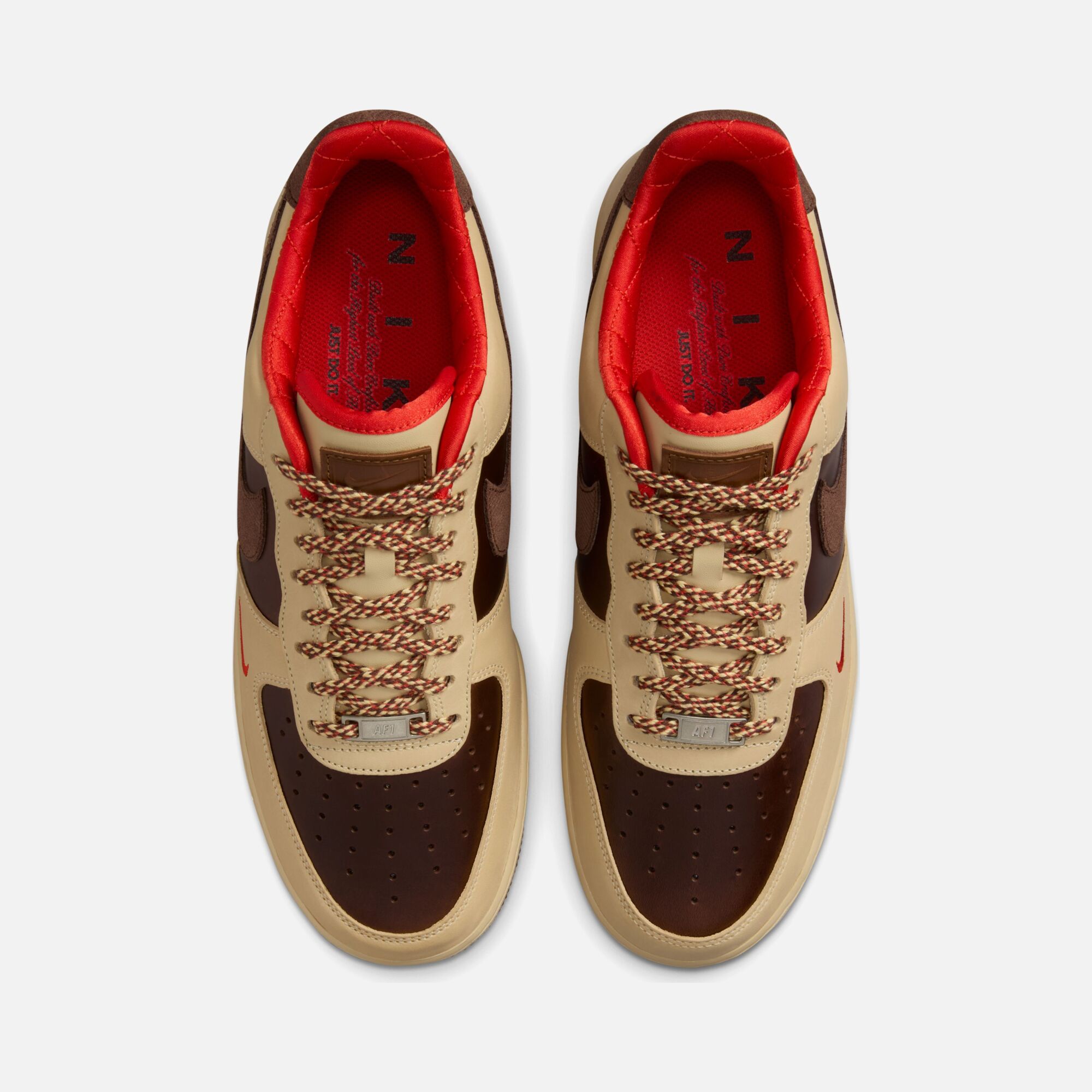 Nike Air Force 1 '07 ''Velvet Swoosh Details'' Erkek Spor Ayakkabı