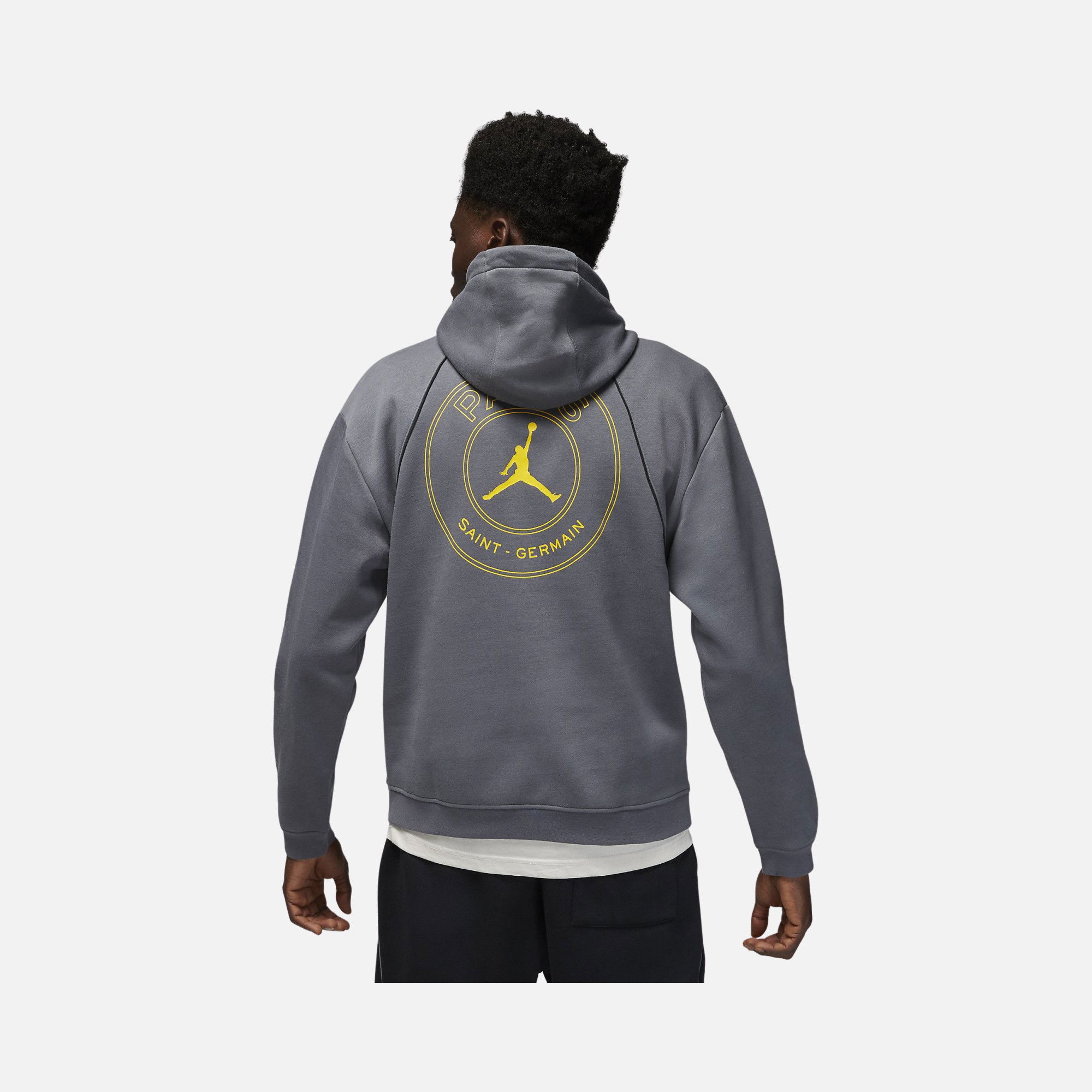 Nike Jordan Paris Saint-Germain Fleece Pullover Hoodie Erkek Sweatshirt