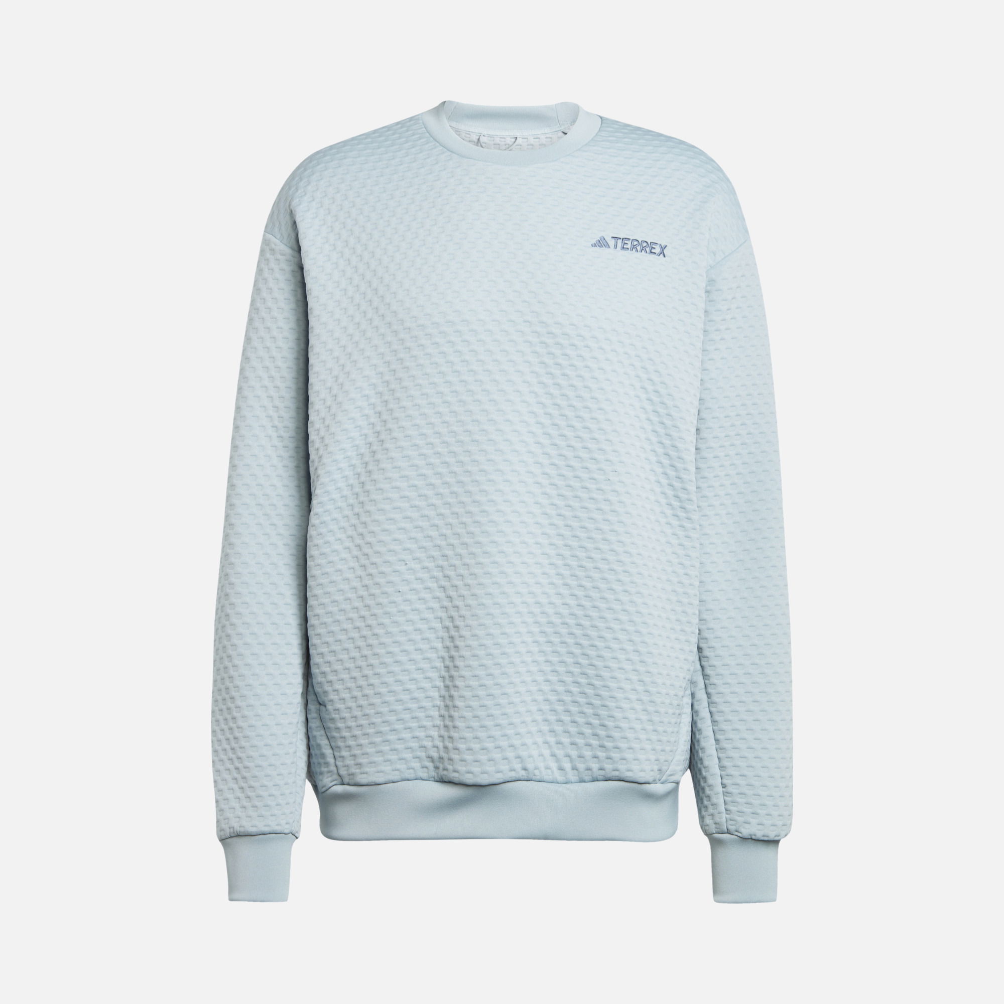 adidas Terrex Xploric Waffle Knit Crewneck Hiking Erkek Sweatshirt