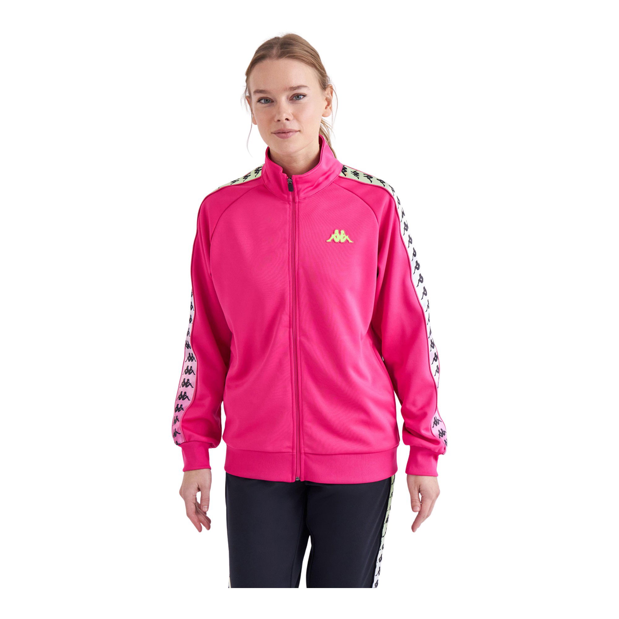 Kappa 222 Banda Wanniston Degrade Regular Fit Full-Zip Kadın Ceket