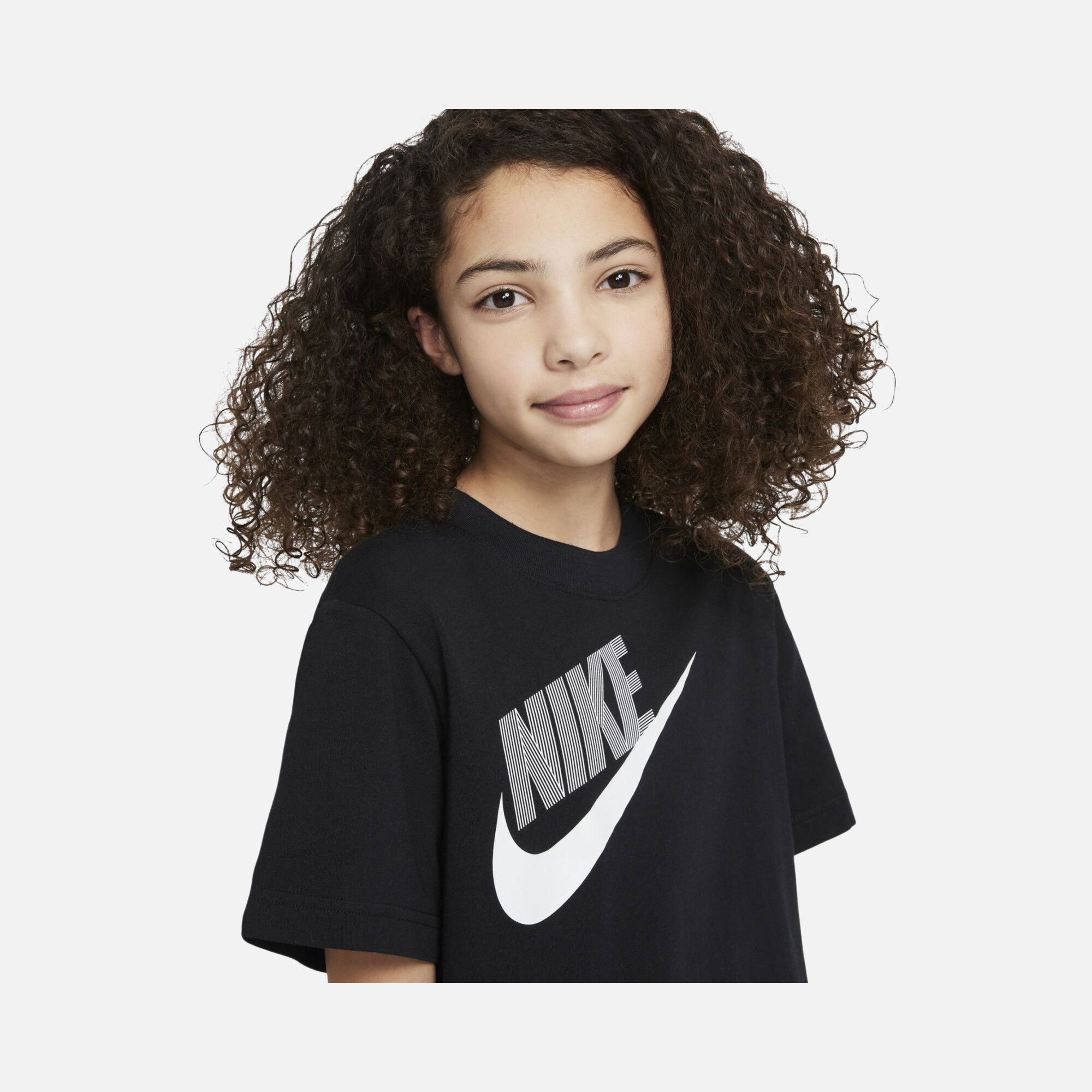 Nike Sportswear Essential Boxy Dance Short-Sleeve (Girls') Çocuk Tişört