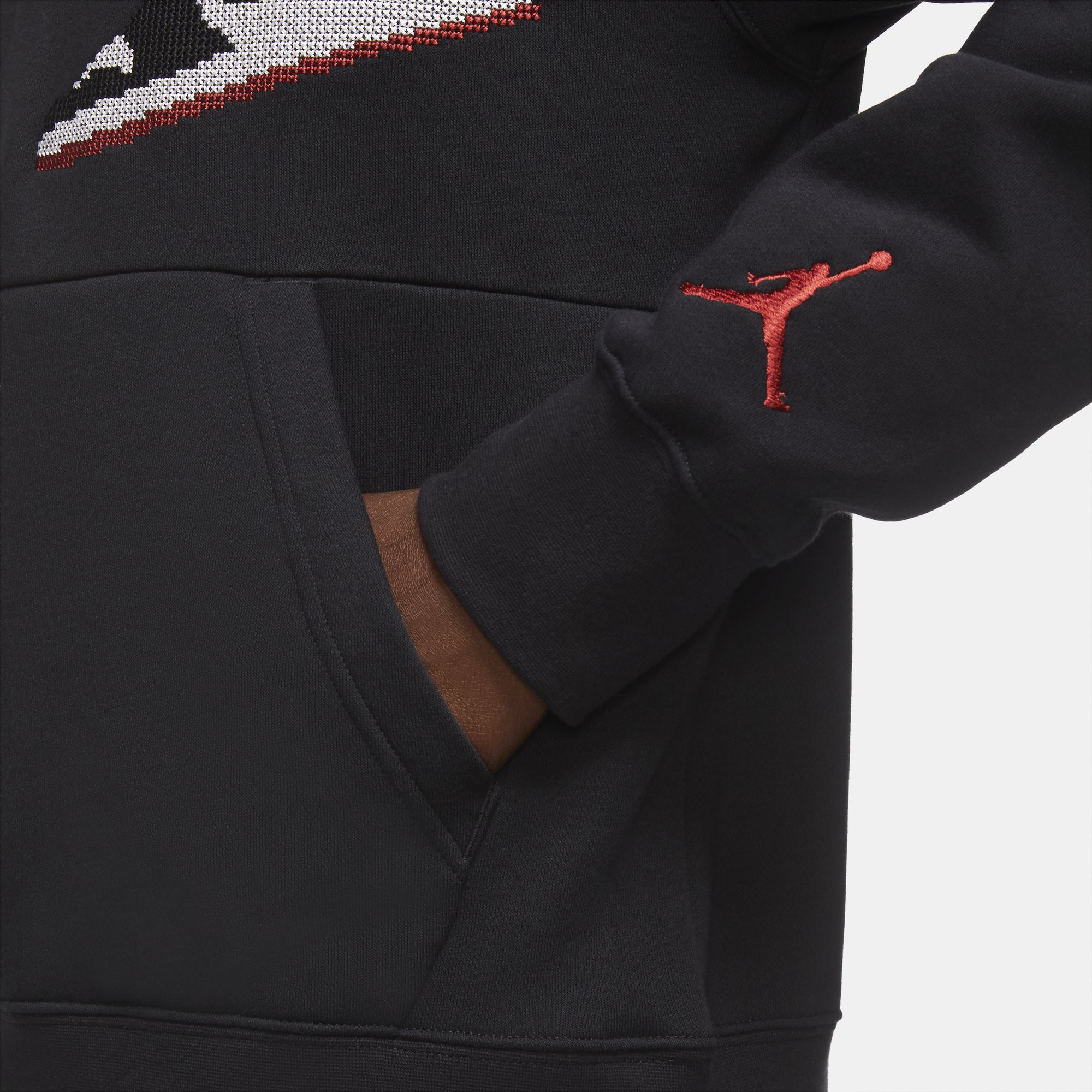 Nike Jordan Jumpman Holiday Pullover Hoodie Erkek Sweatshirt