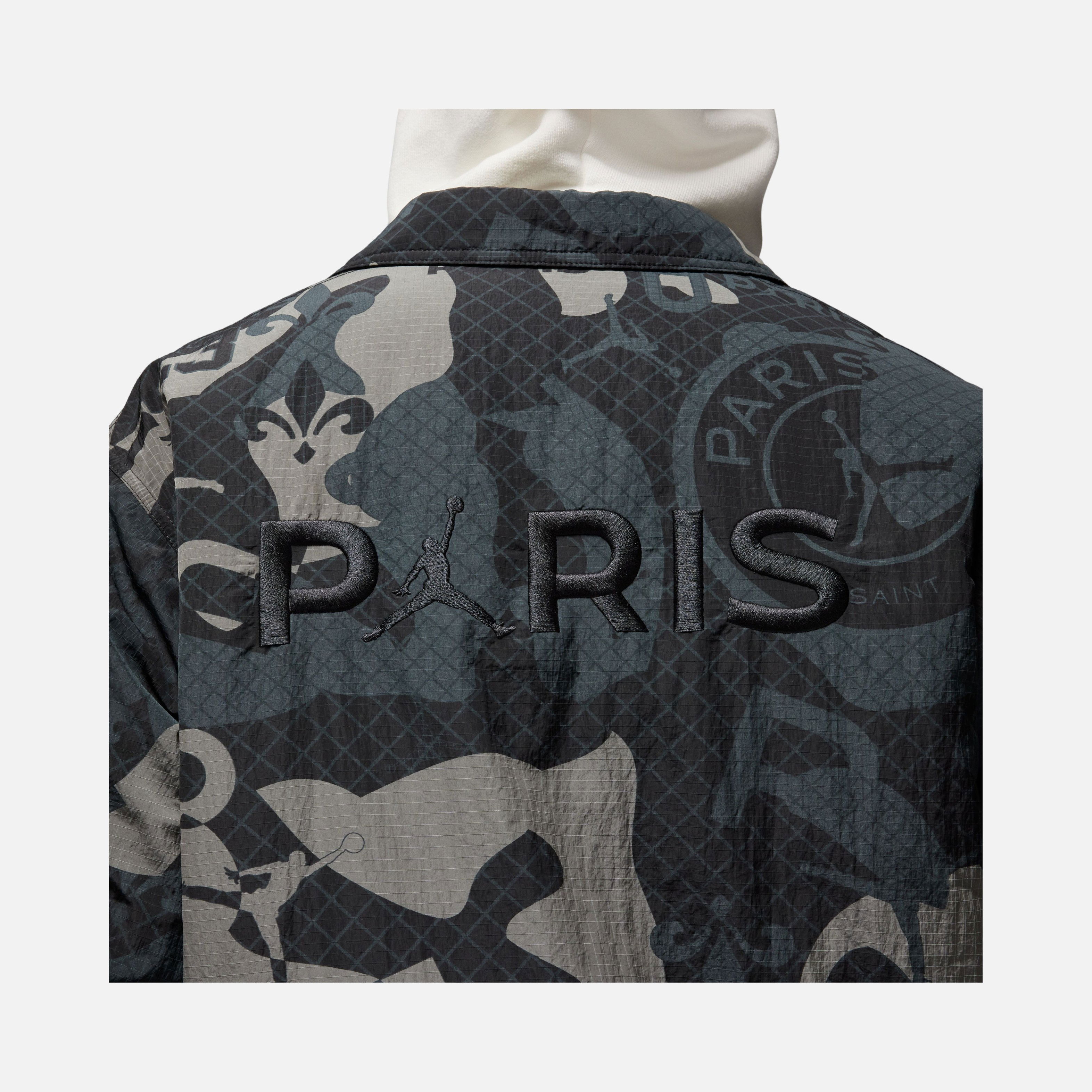 Nike Jordan Paris Saint-Germain Graphics Woven Bomber Full-Zip Erkek Ceket