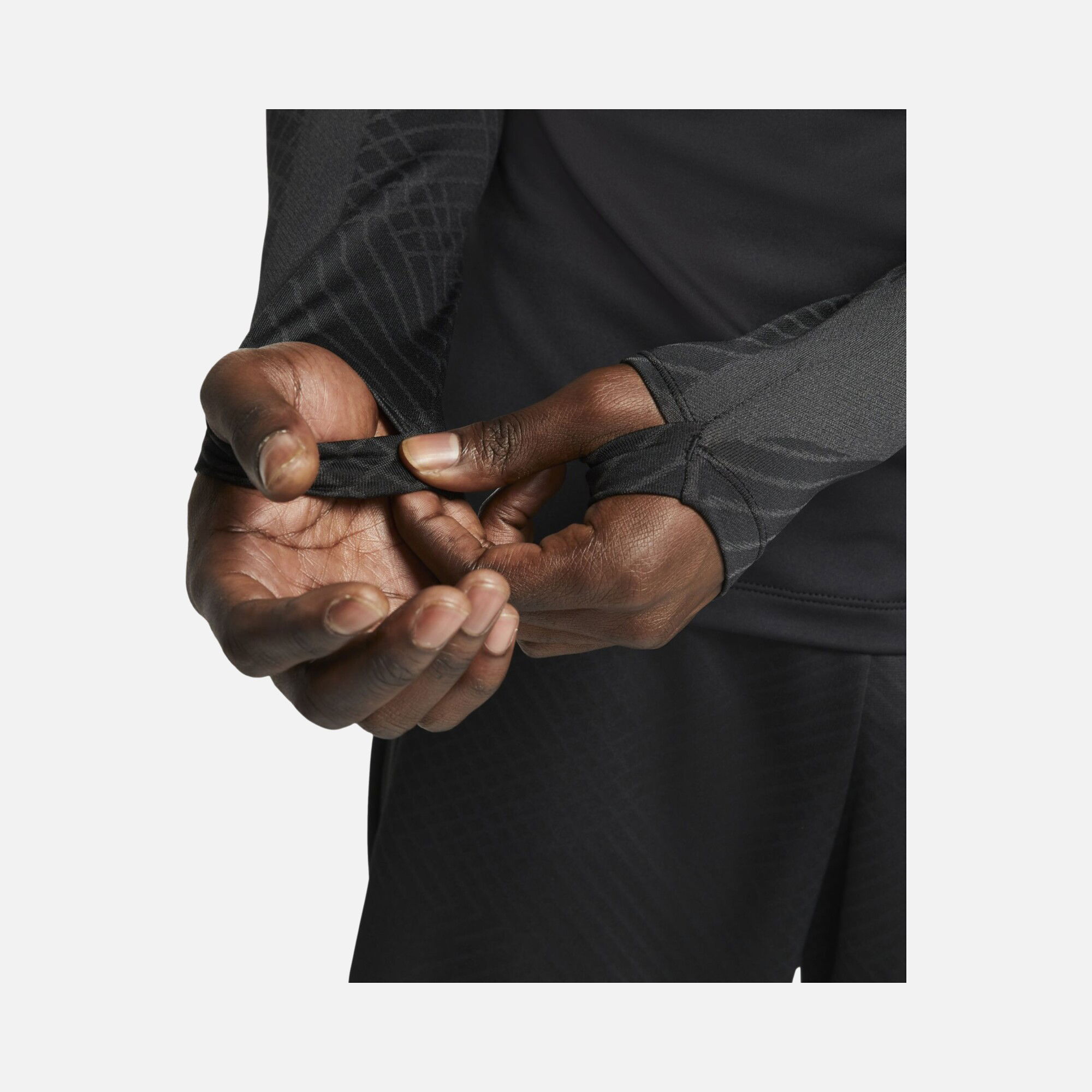 Nike Dri-Fit Strike Football Drill Training Half-Zip Long-Sleeve Erkek Tişört