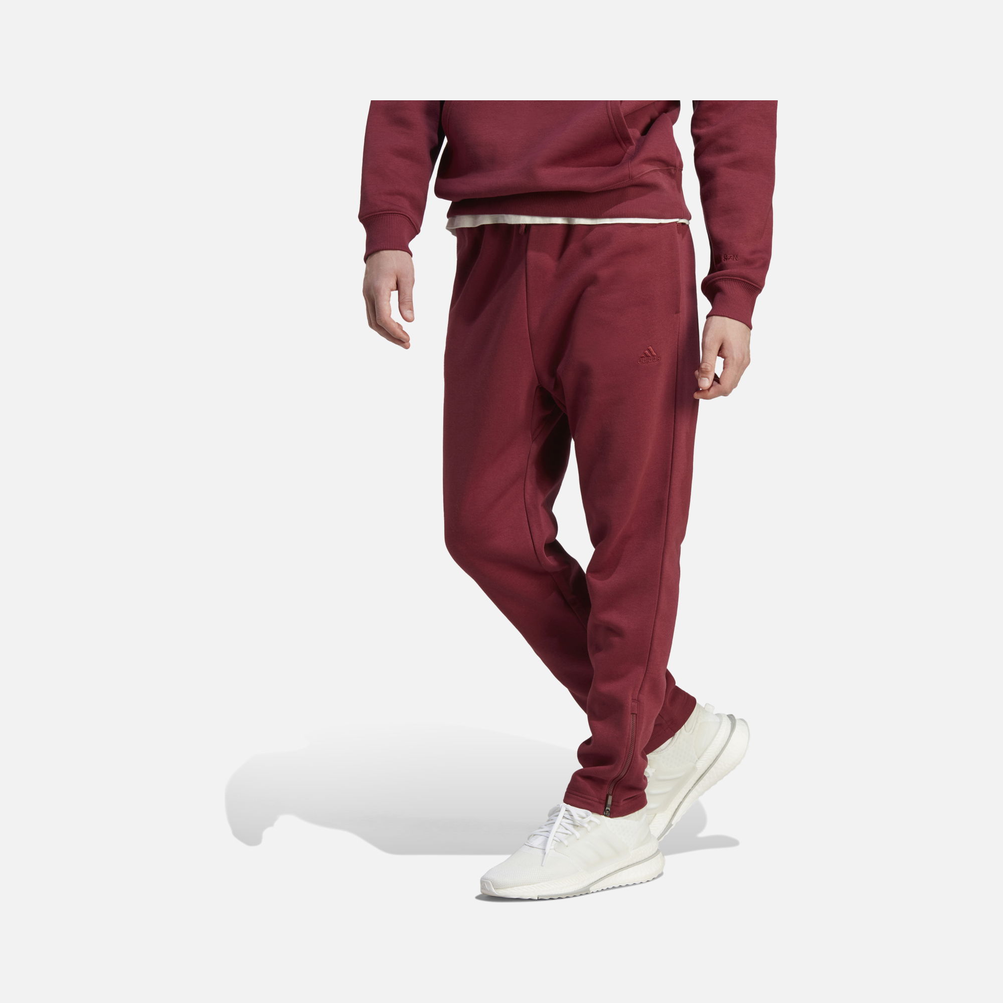 adidas Sportswear All SZN Fleece Zippered-Leg Erkek Eşofman Altı