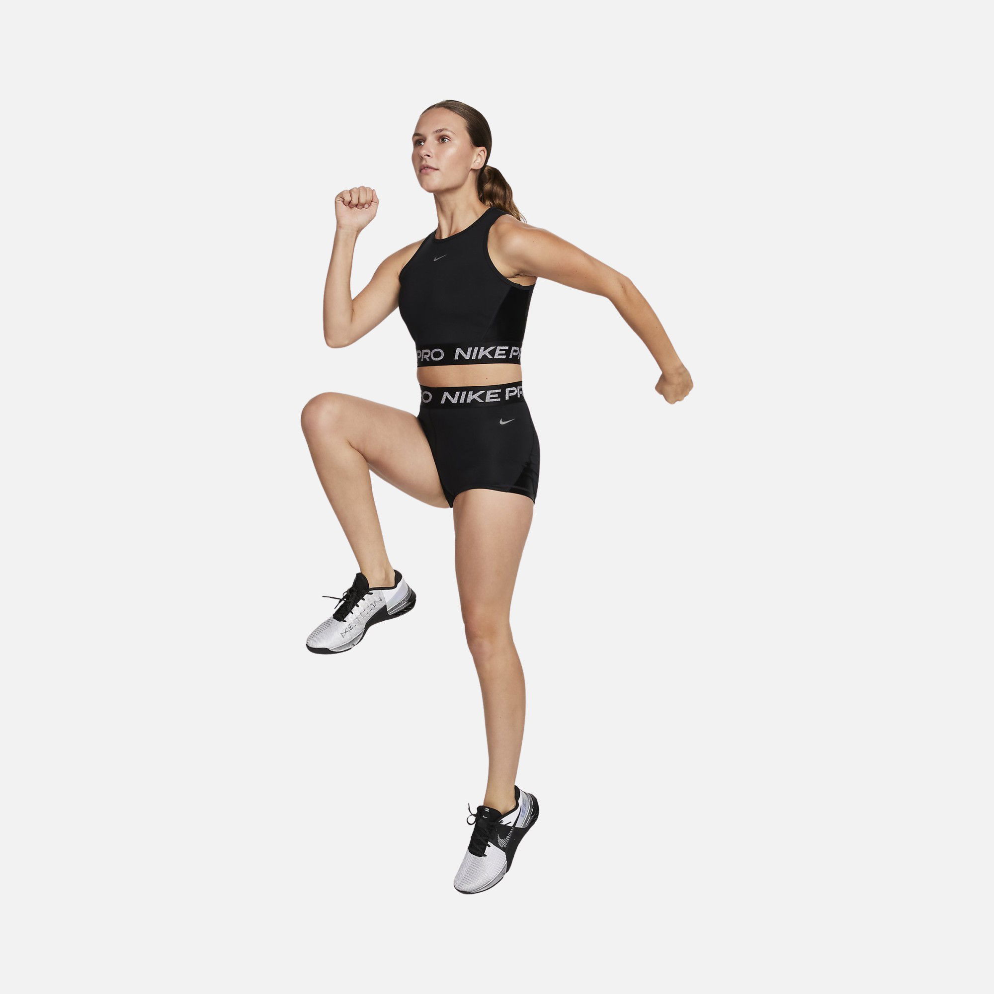 Nike Pro Dri-Fit Crop Shine Training Kadın Atlet