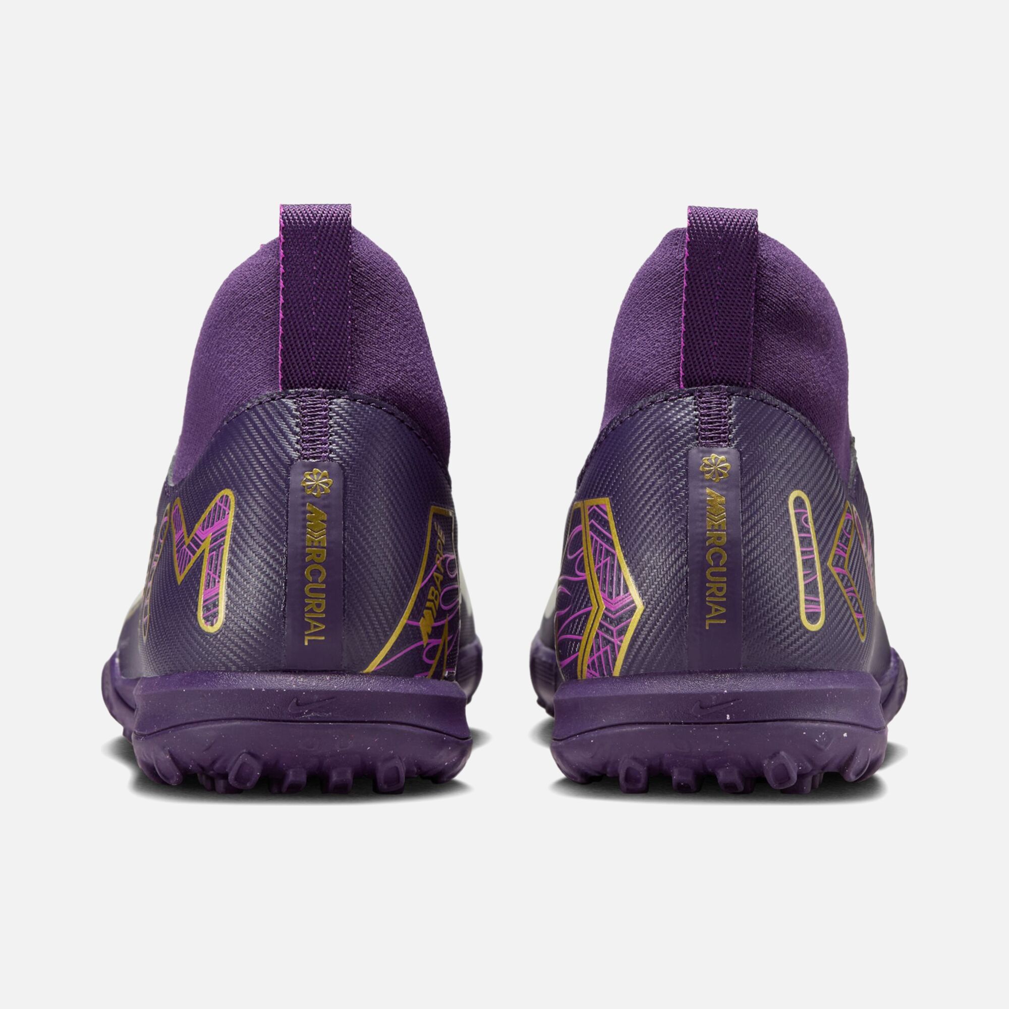 Nike Jr. Mercurial Superfly 10 Academy "Kylian Mbappé" TF Turf High-Top Çocuk Halı Saha Ayakkabı