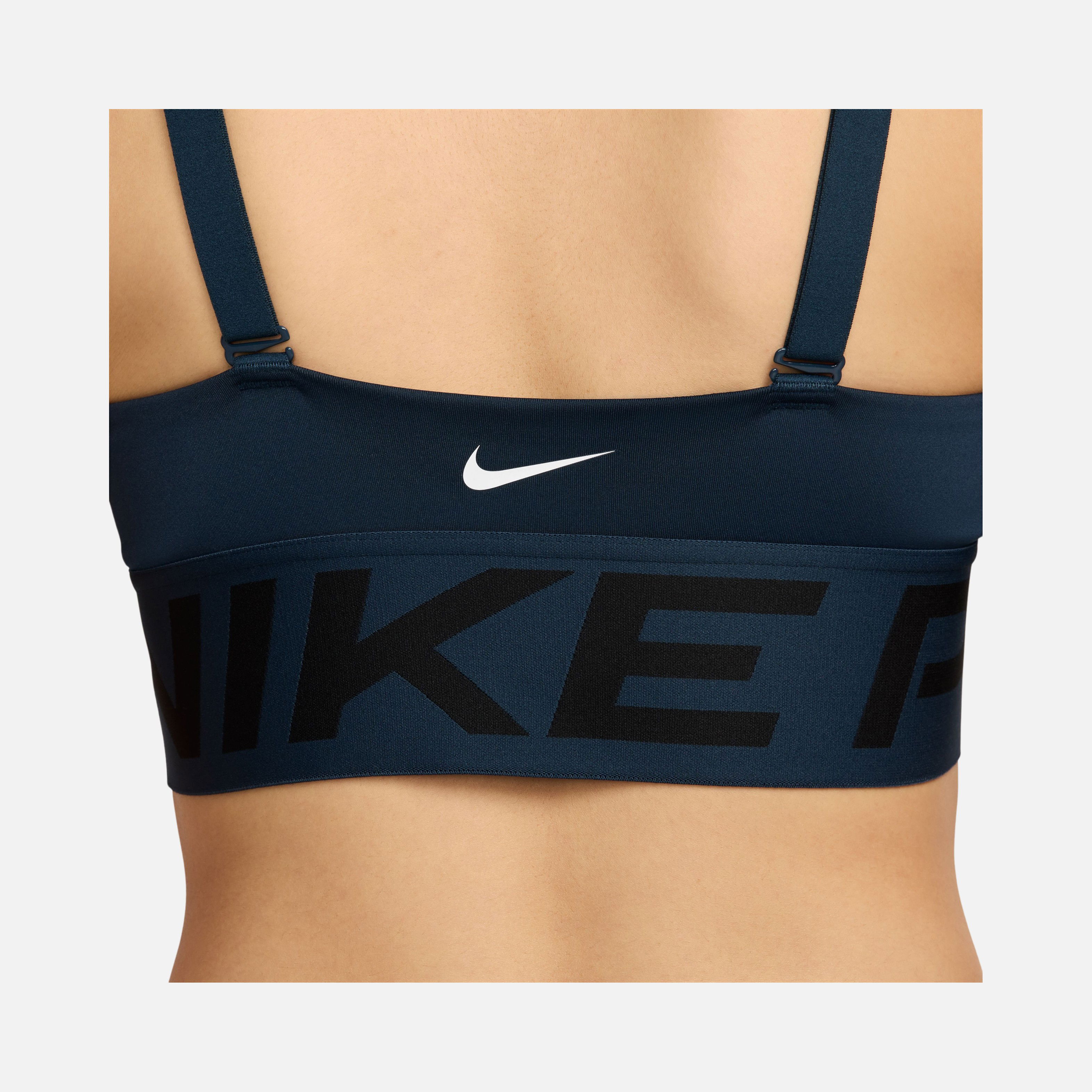 Nike Pro Indy Plunge Medium-Support Padded Training Kadın Bra