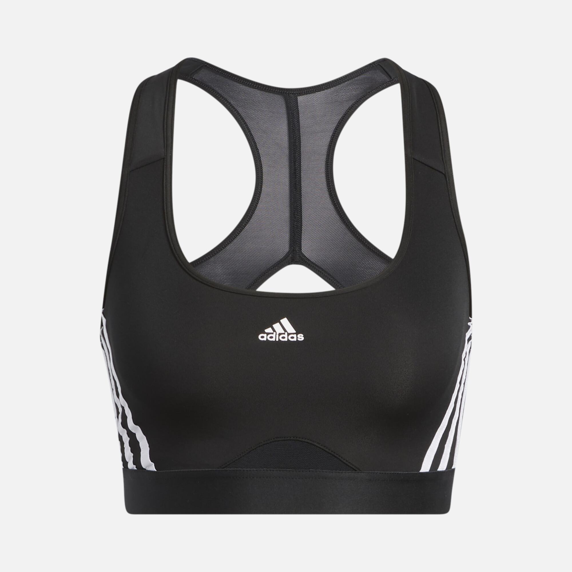 adidas Powerreact Training Medium-Support 3-Stripes Kadın Bra