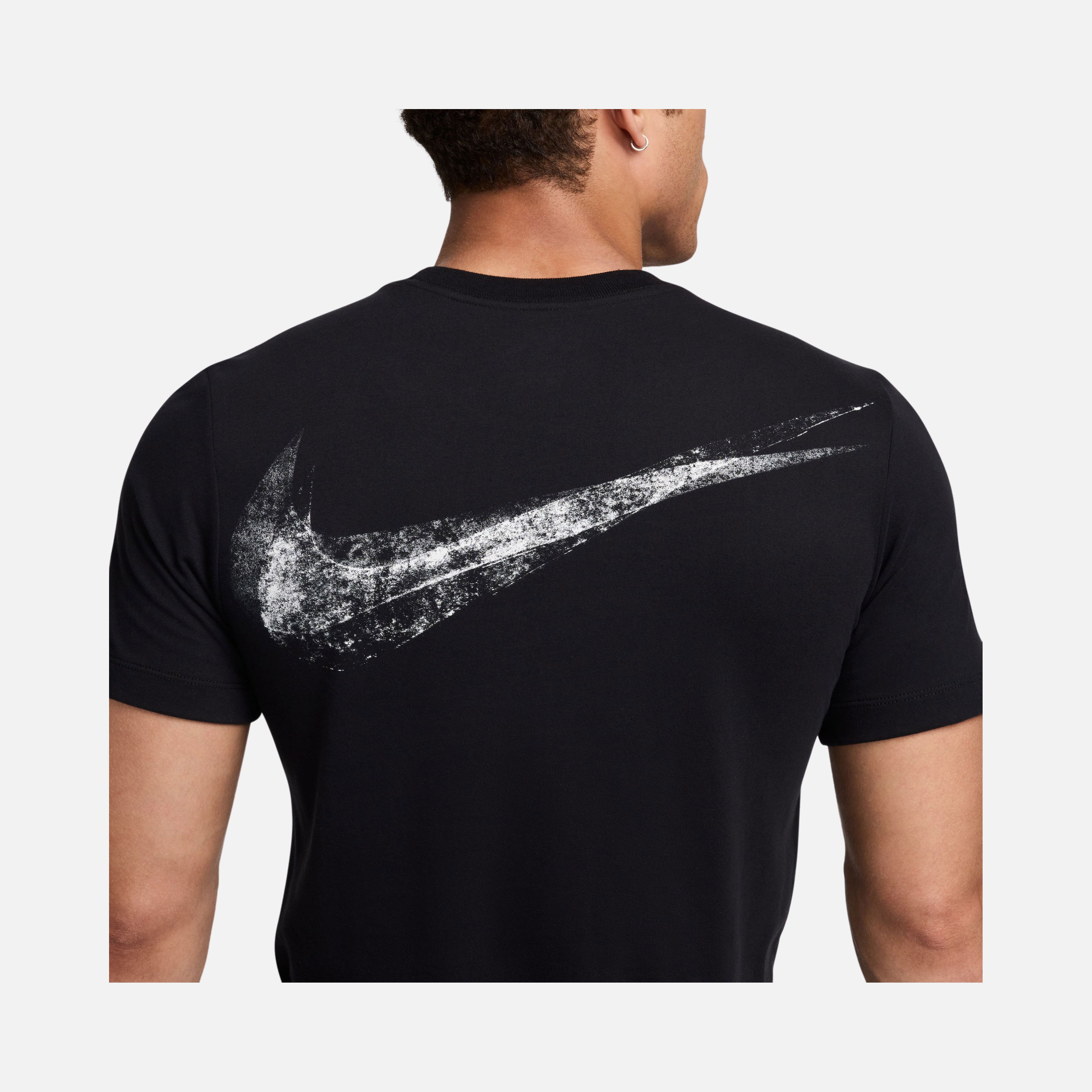 Nike Dri-Fit Swoosh 2 Graphic Fitness Training Short-Sleeve Erkek Tişört
