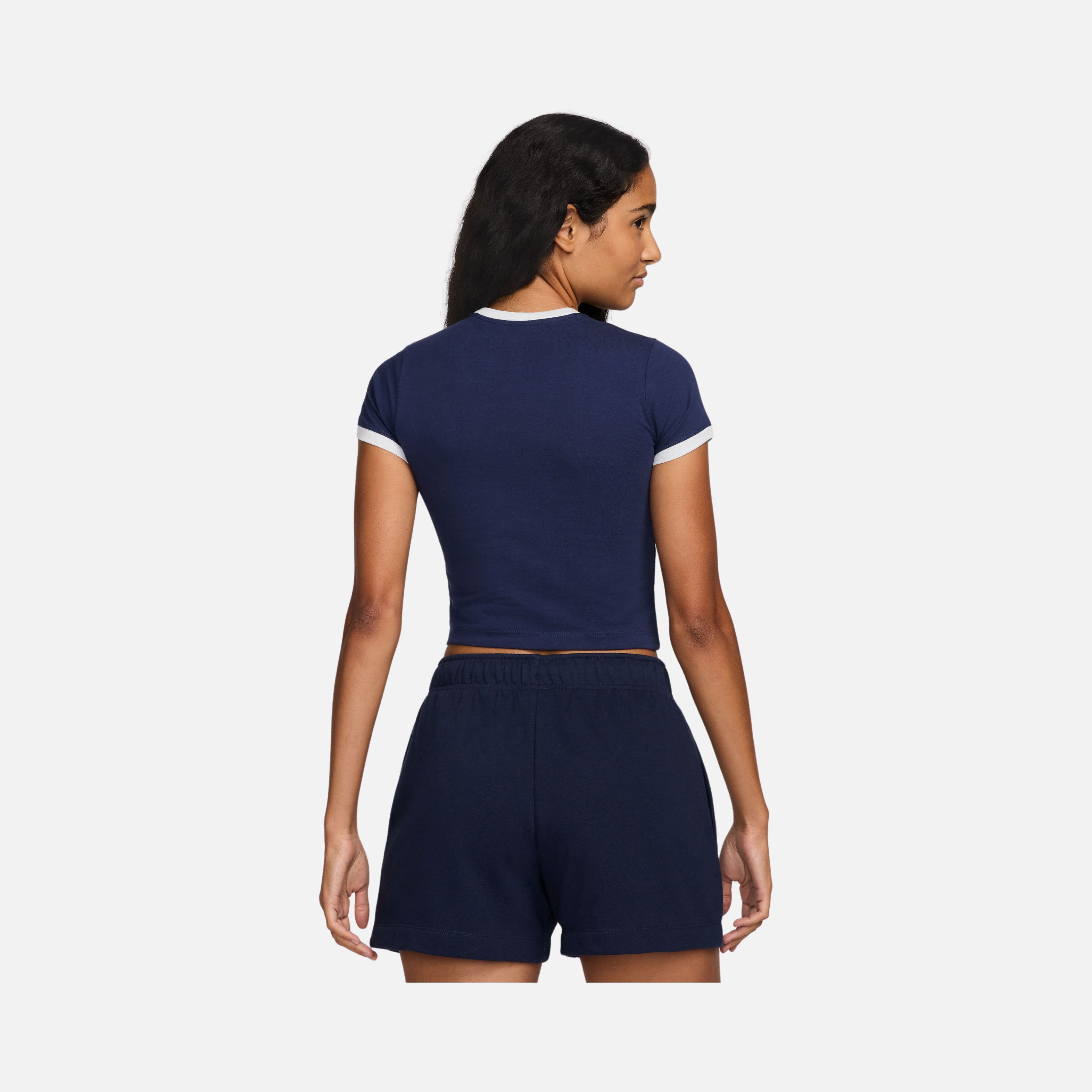 Nike Sportswear Baby Trend Cropped Short-Sleeve Kadın Tişört