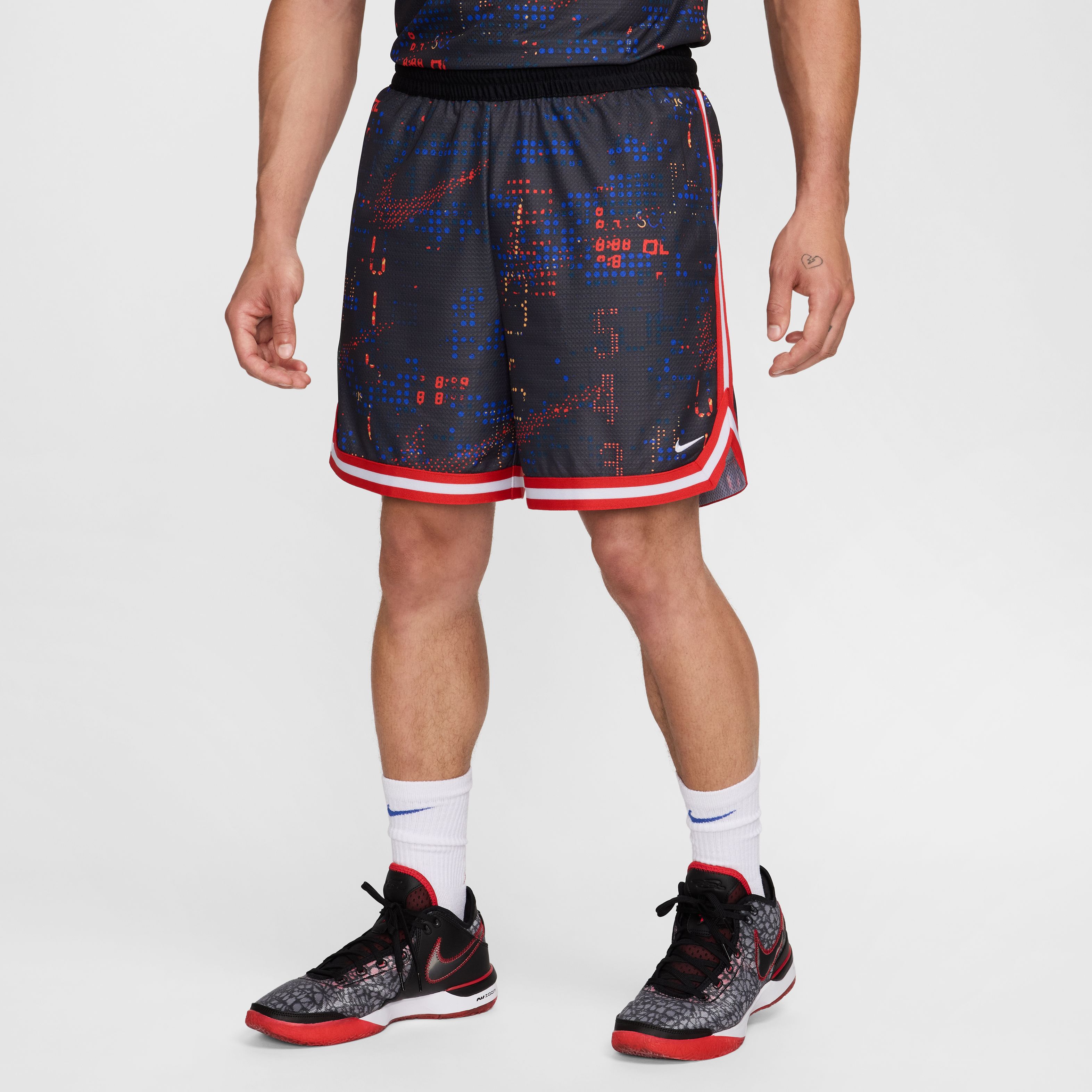 Nike Dri-Fit DNA ''Their Scoreboard-Inspired Printed'' 15cm (approx.) Basketball Erkek Şort