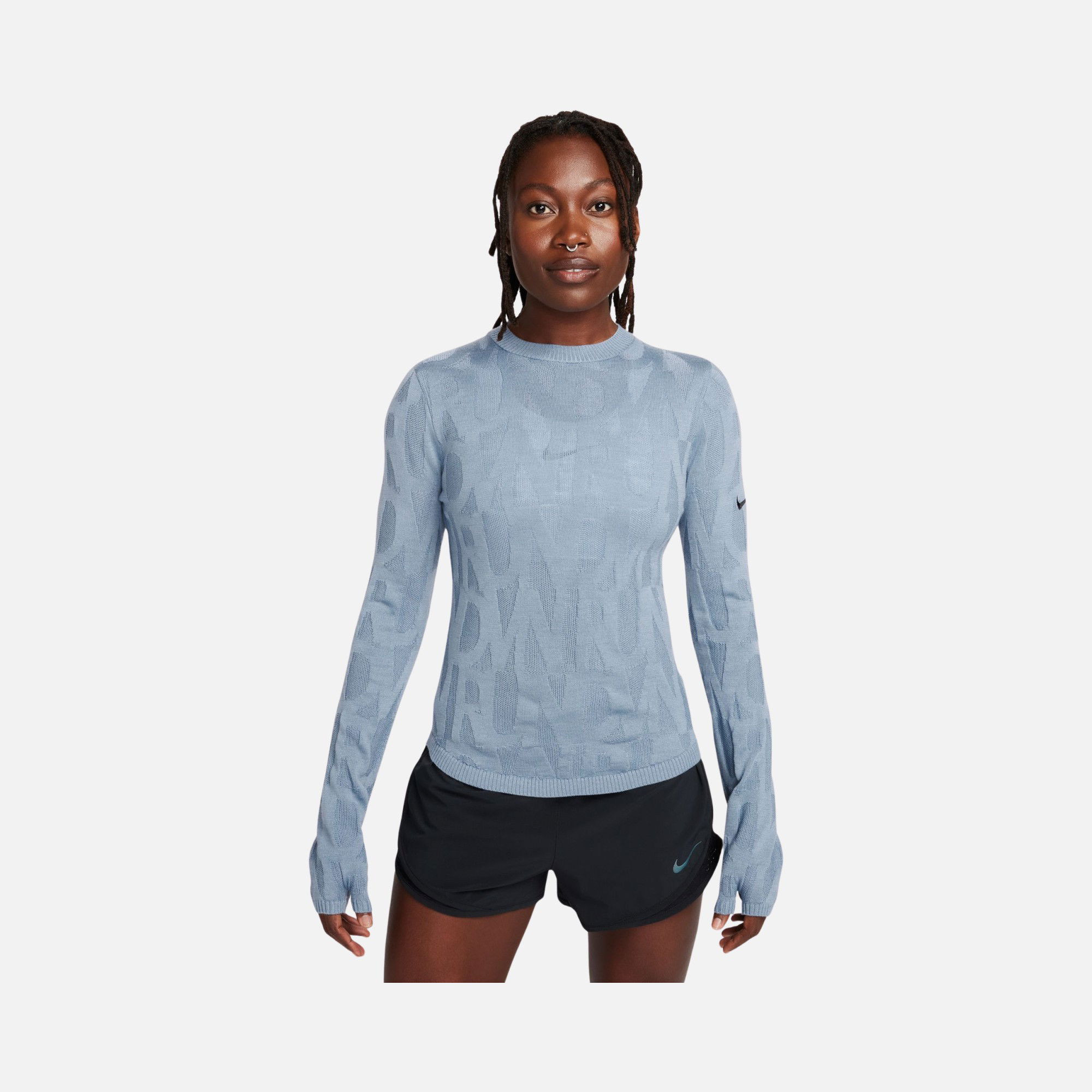 Nike Run Division Running Mid Layer Long-Sleeve Kadın Tişört