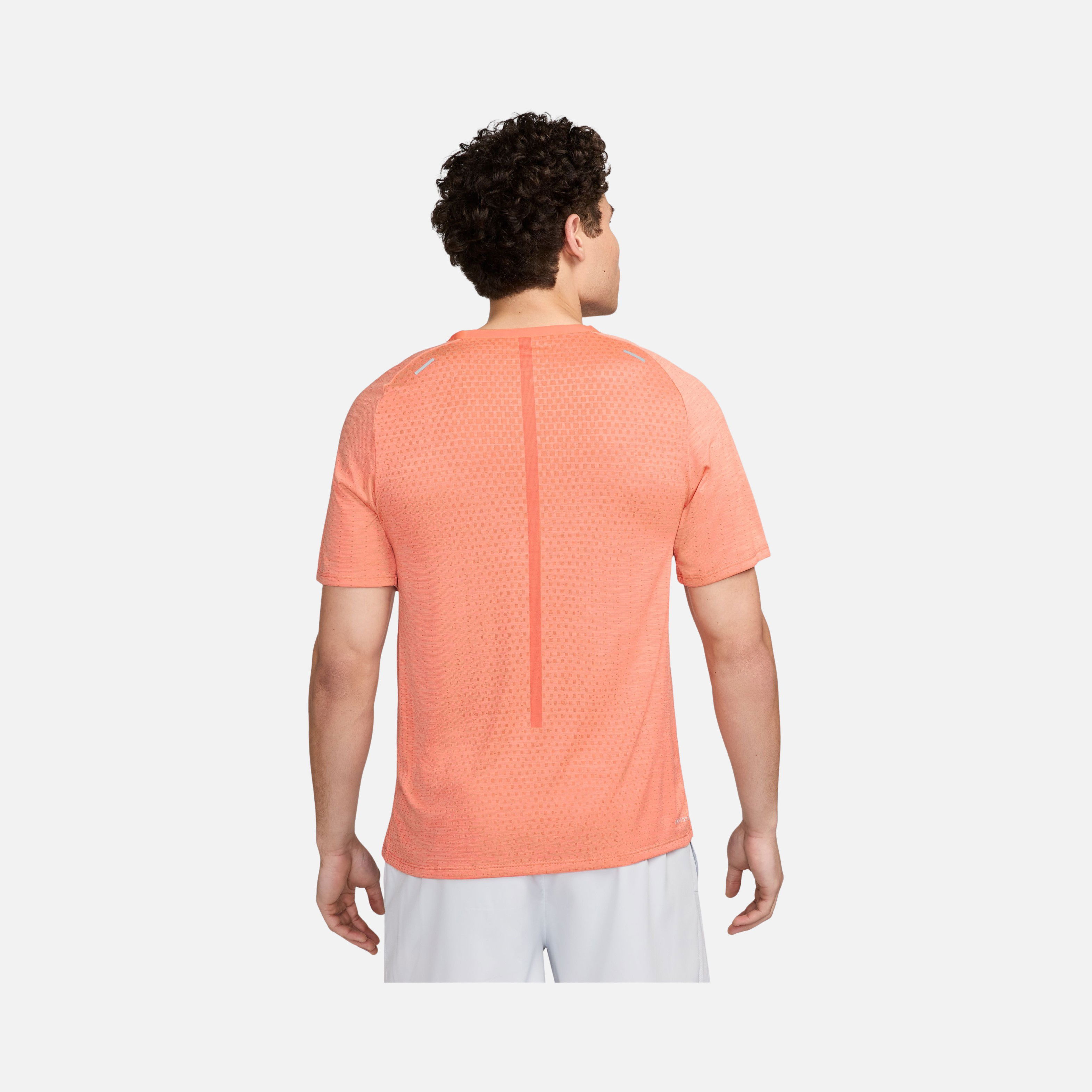 Nike Dri-Fit ADV TechKnit Ultra Running Short-Sleeve Erkek Tişört