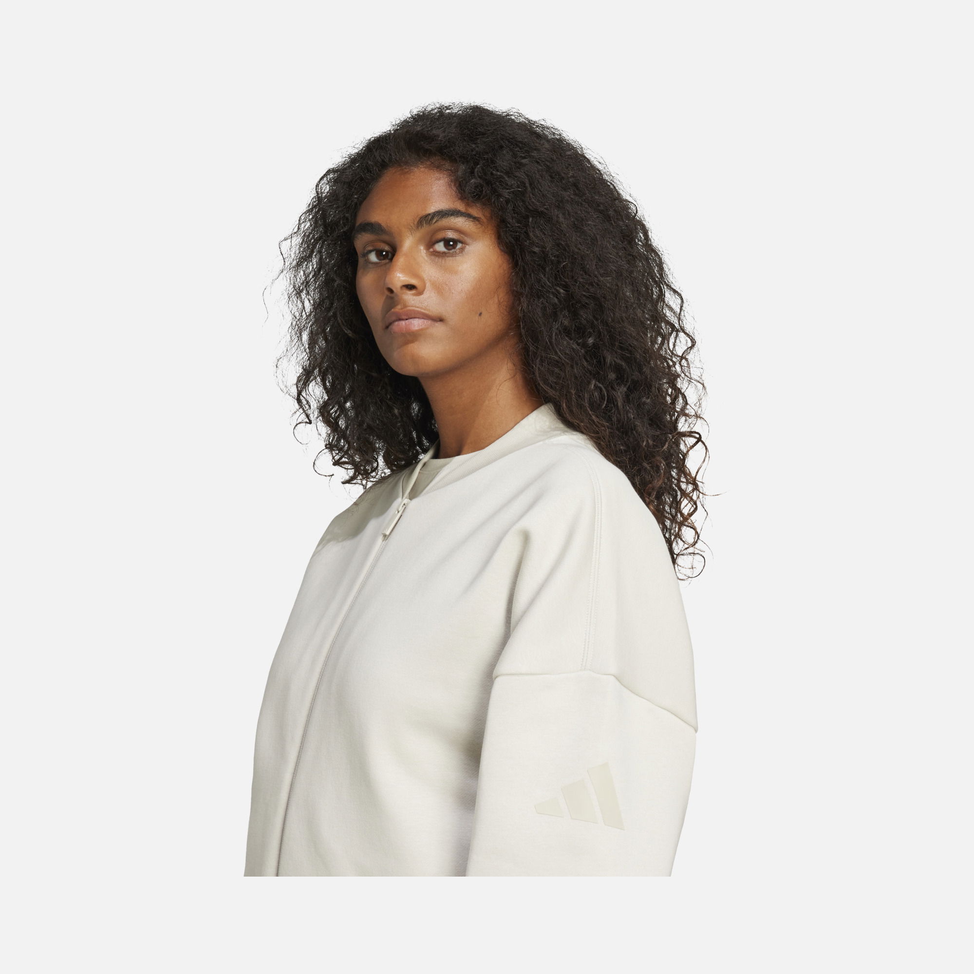 adidas Sportswear Essentials Contemporary Logo Loose Cut Bomber Full-Zip Kadın Ceket