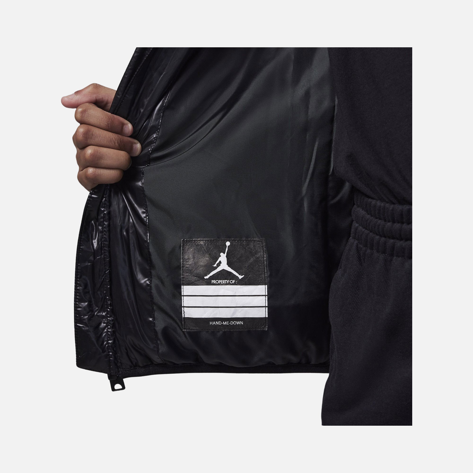 Nike Jordan Blocked MW Down Full-Zip Hoodie Çocuk Mont