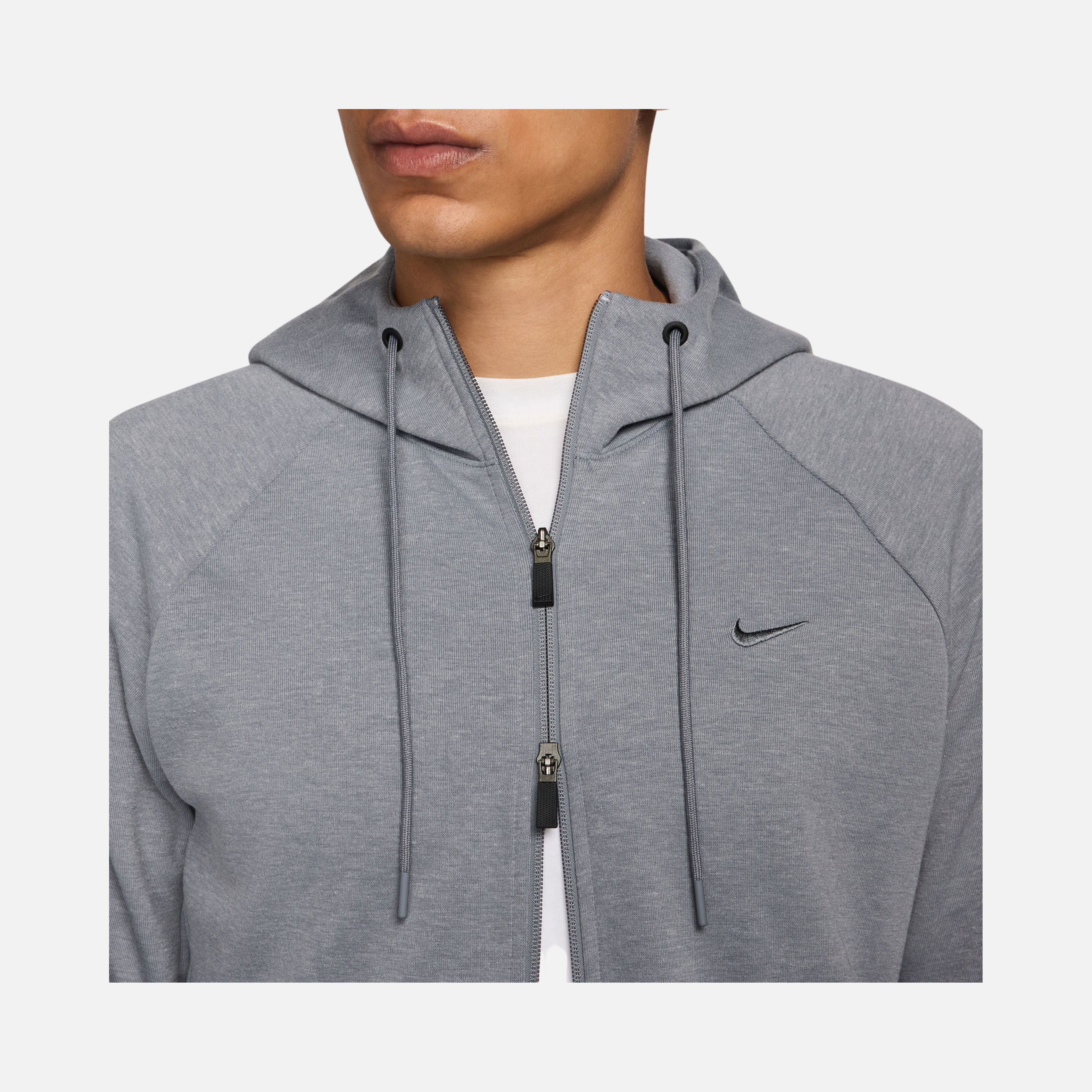 Nike Primary Dri-Fit UV Versatile Full-Zip Hoodie Erkek Sweatshirt