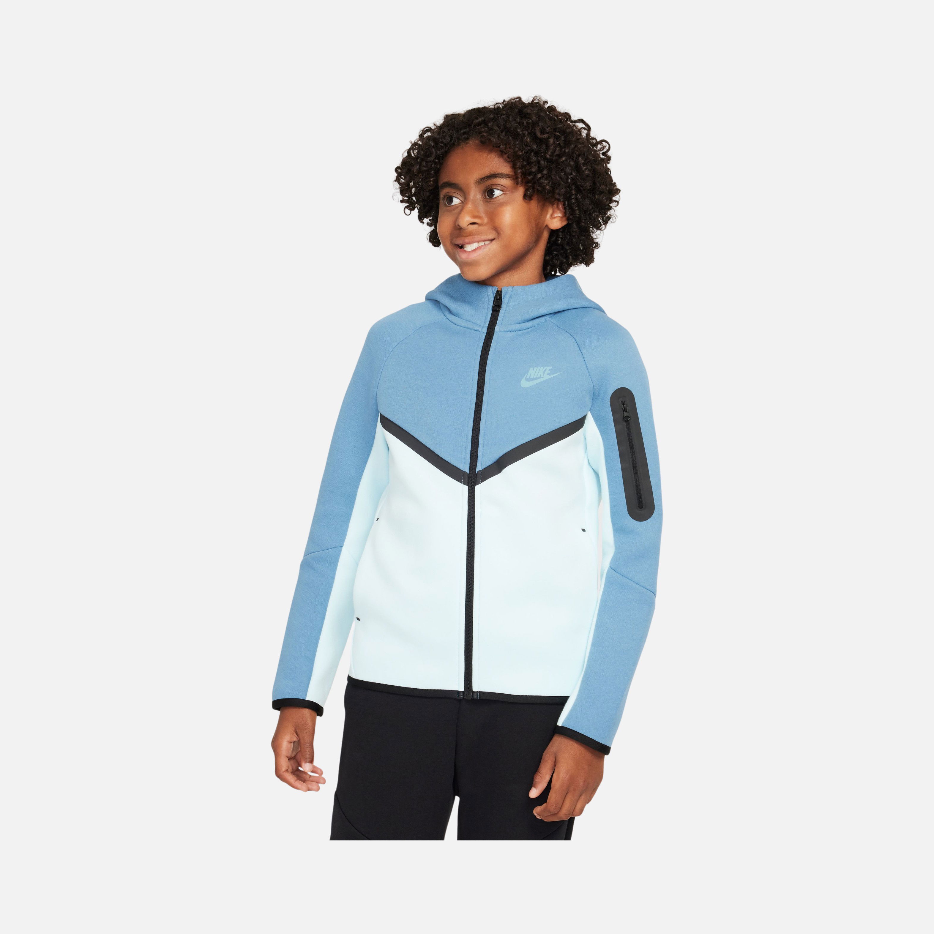 Nike Sportswear Smooth Tech Fleece Full-Zip Hooded Çocuk Sweatshirt