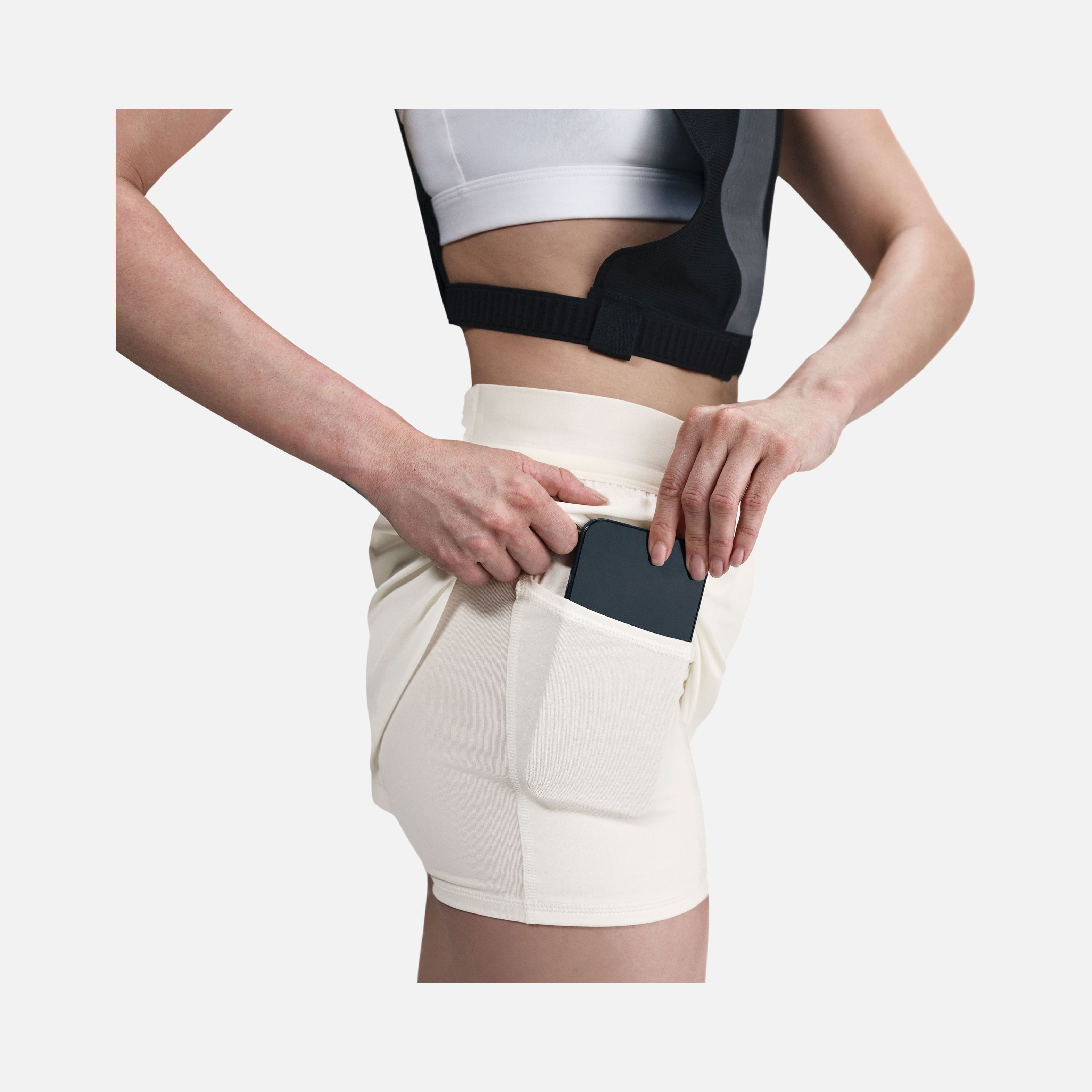 Nike Swift Dri-Fit High Waist 2-in-1 Running Kadın Şort