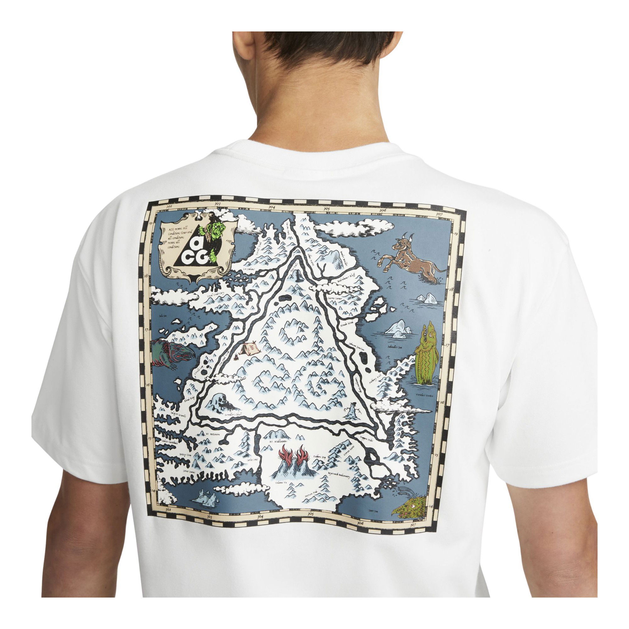 Nike ACG ''Iceland Map'' Short-Sleeve Erkek Tişört