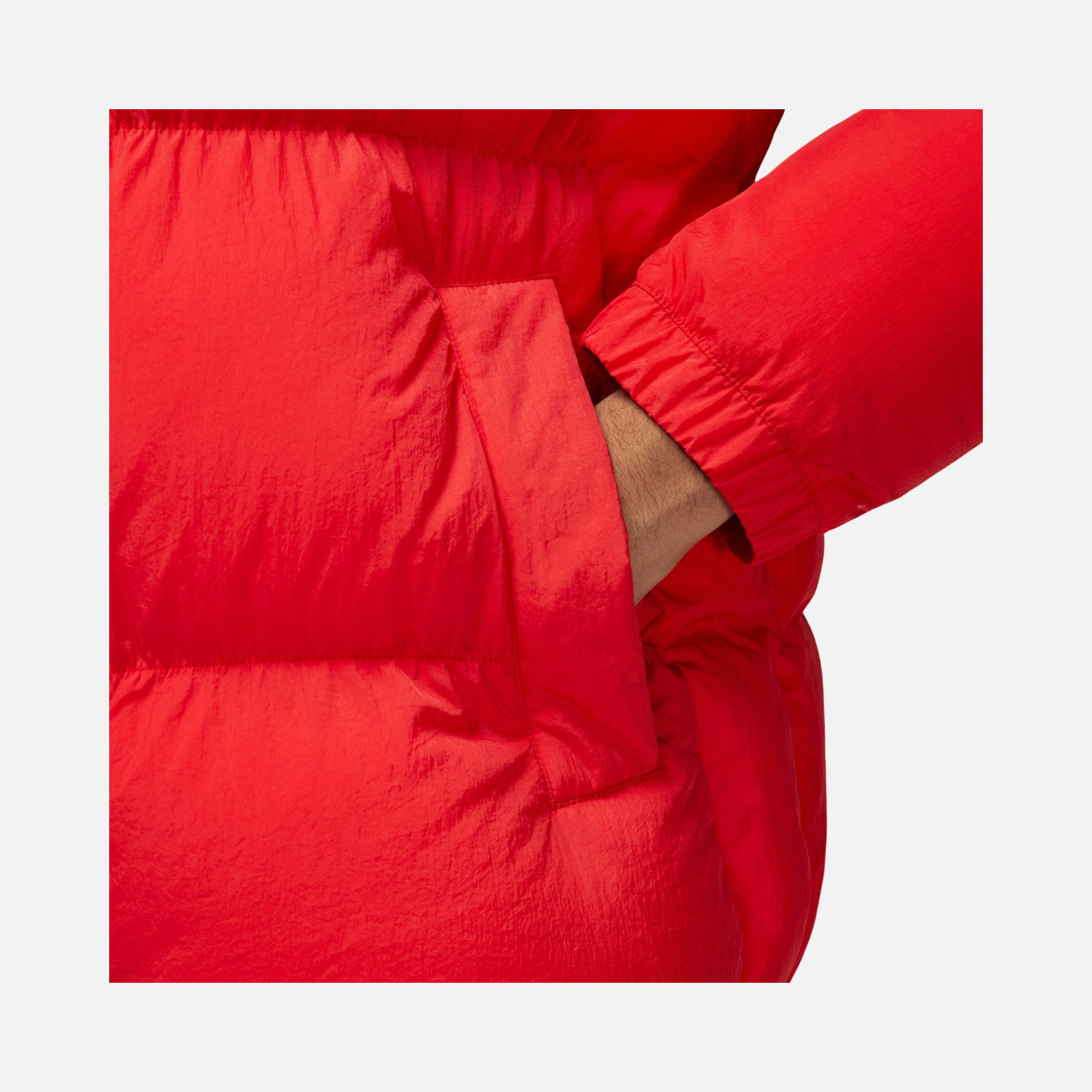 Nike Jordan Essential Puffer Full-Zip Hoodie Erkek Mont