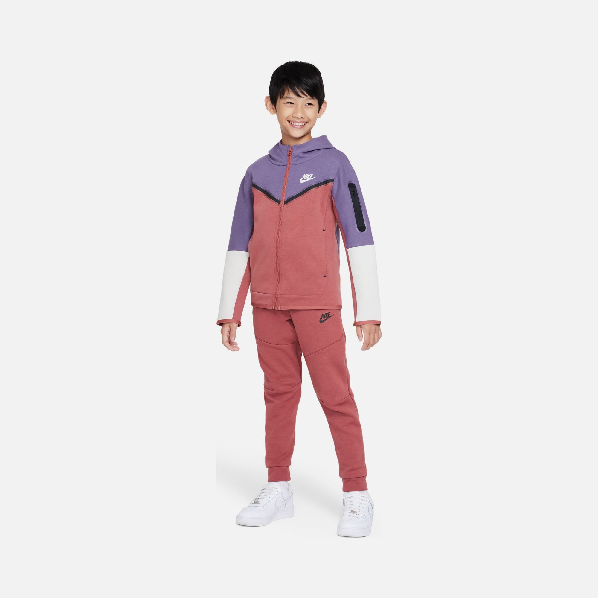 Nike Sportswear Tech Fleece Full-Zip Hoodie (Boys') Çocuk Sweatshirt