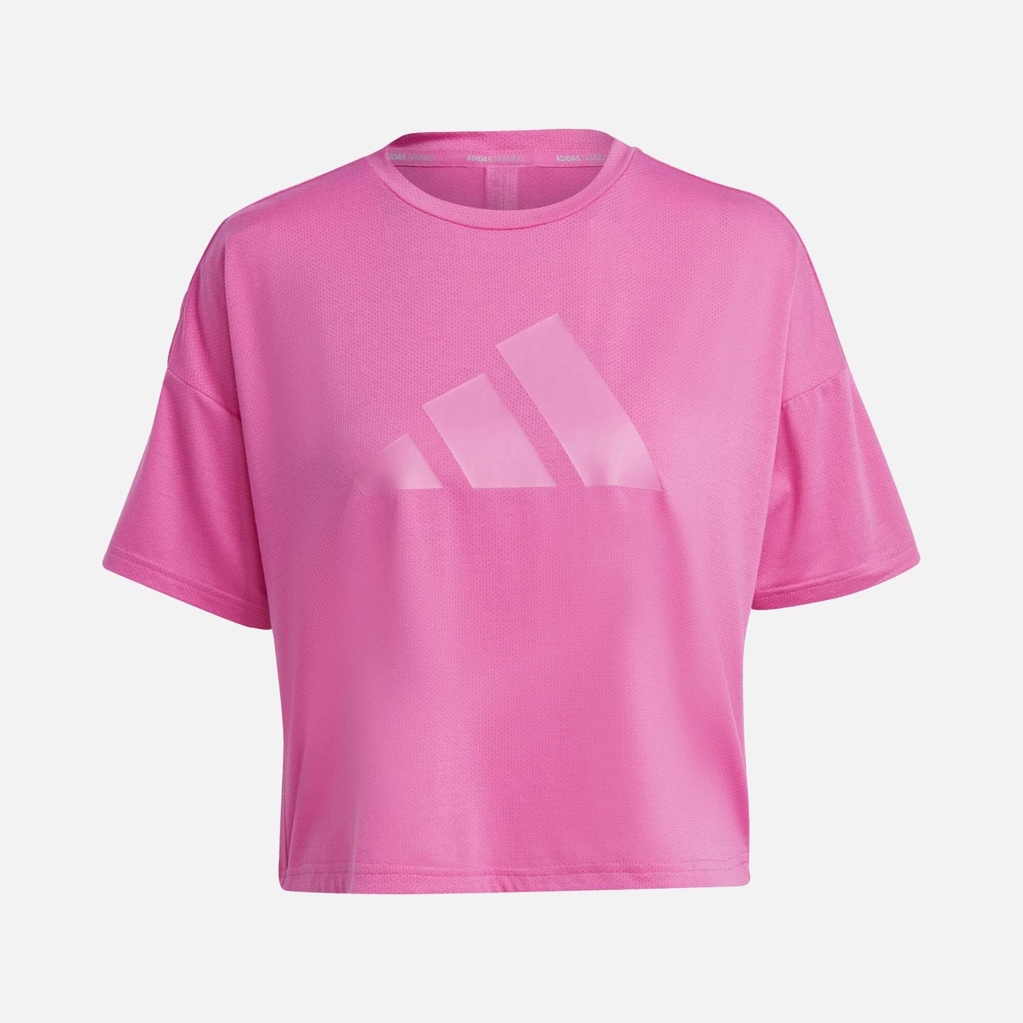 adidas Train Icons 3 Bar Logo Short-Sleeve Kadın Tişört