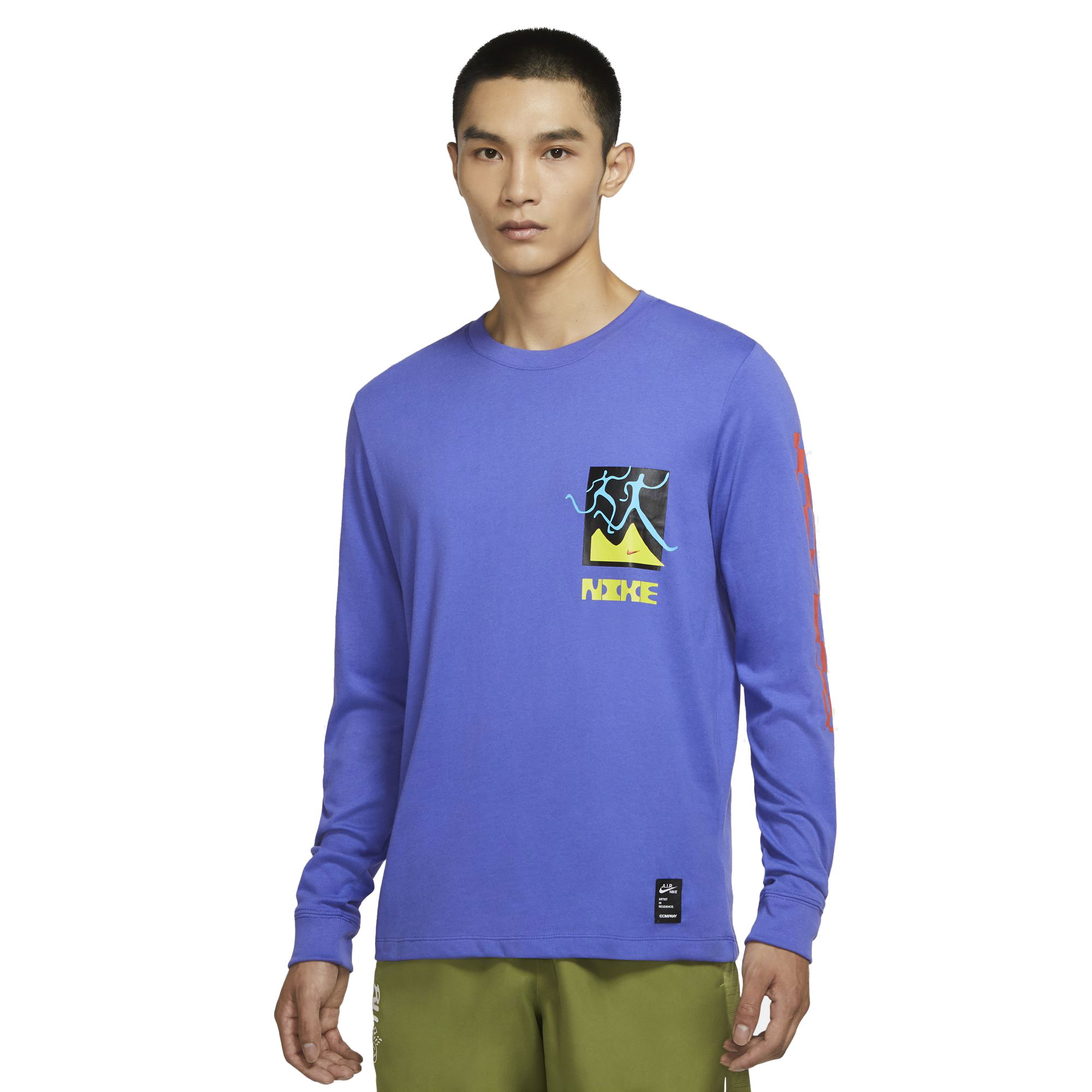 Nike Dri-Fit A.I.R. Long-Sleeve Erkek Tişört