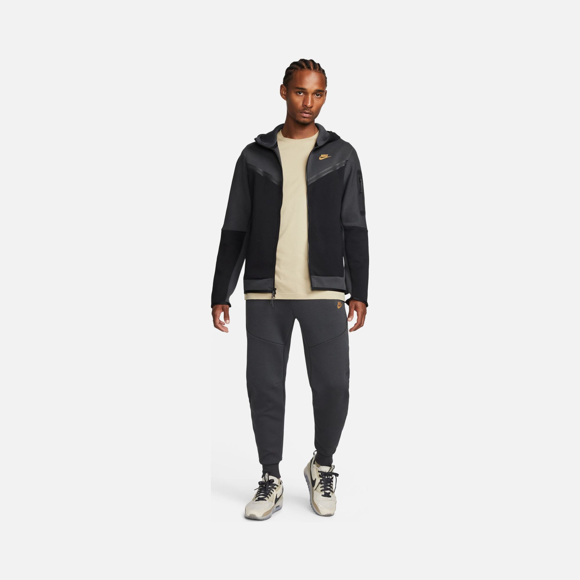 Nike Sportswear Windrunner Tech Fleece Full-Zip Hoodie Erkek Sweatshirt