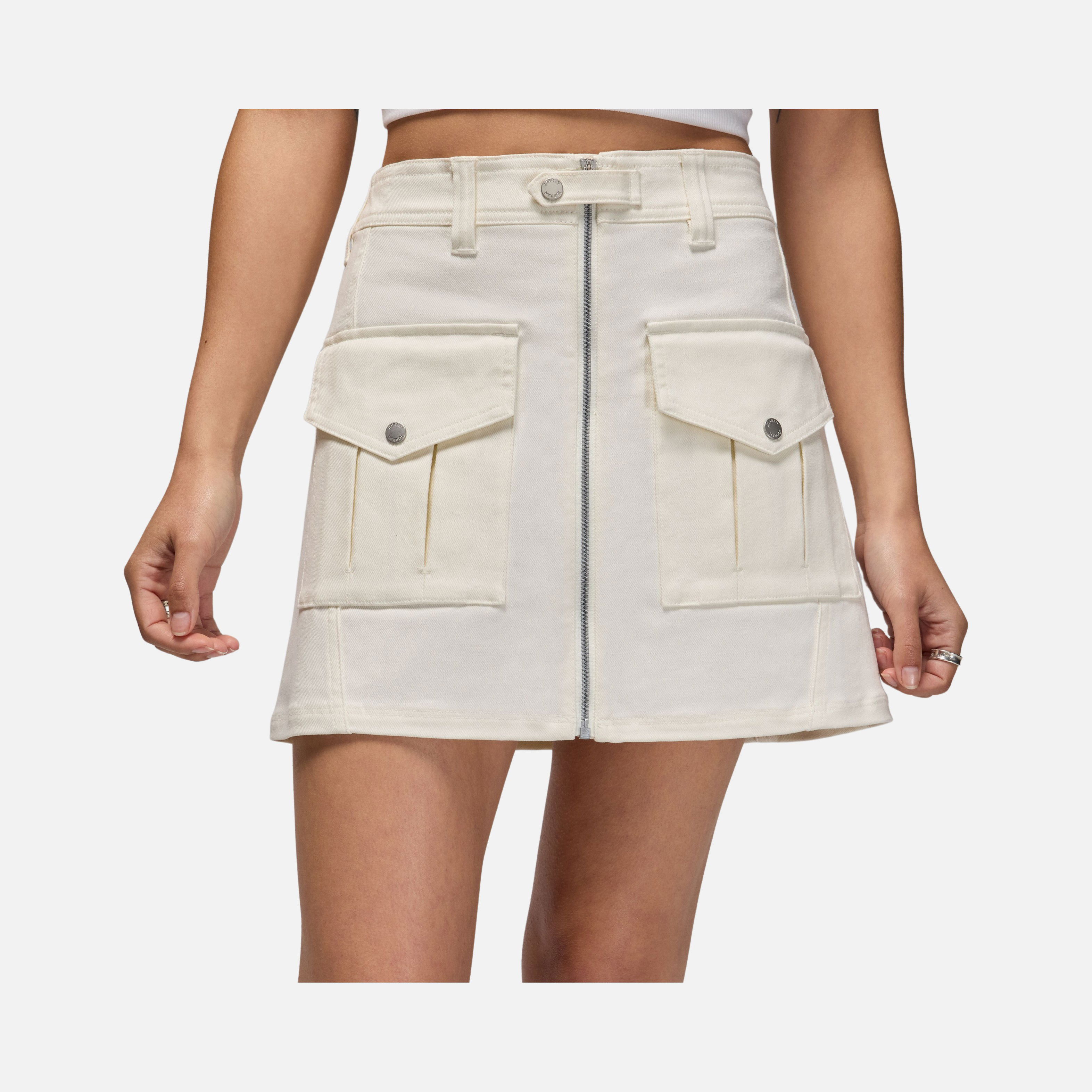 Nike Jordan Essentials Utility Woven Twill Fabric Full-Zip Kadın Etek