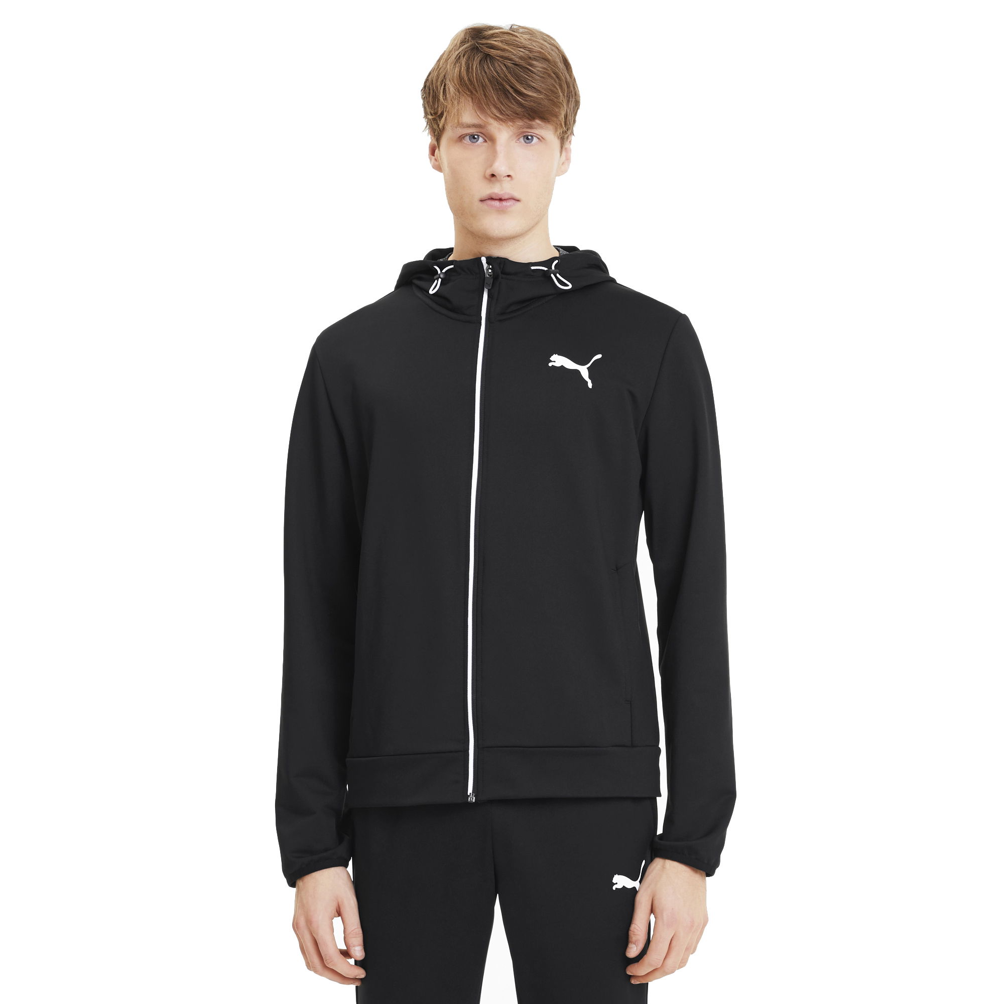 Puma "Ready-to-go" Training Full-Zip Hoody Erkek Sweatshirt
