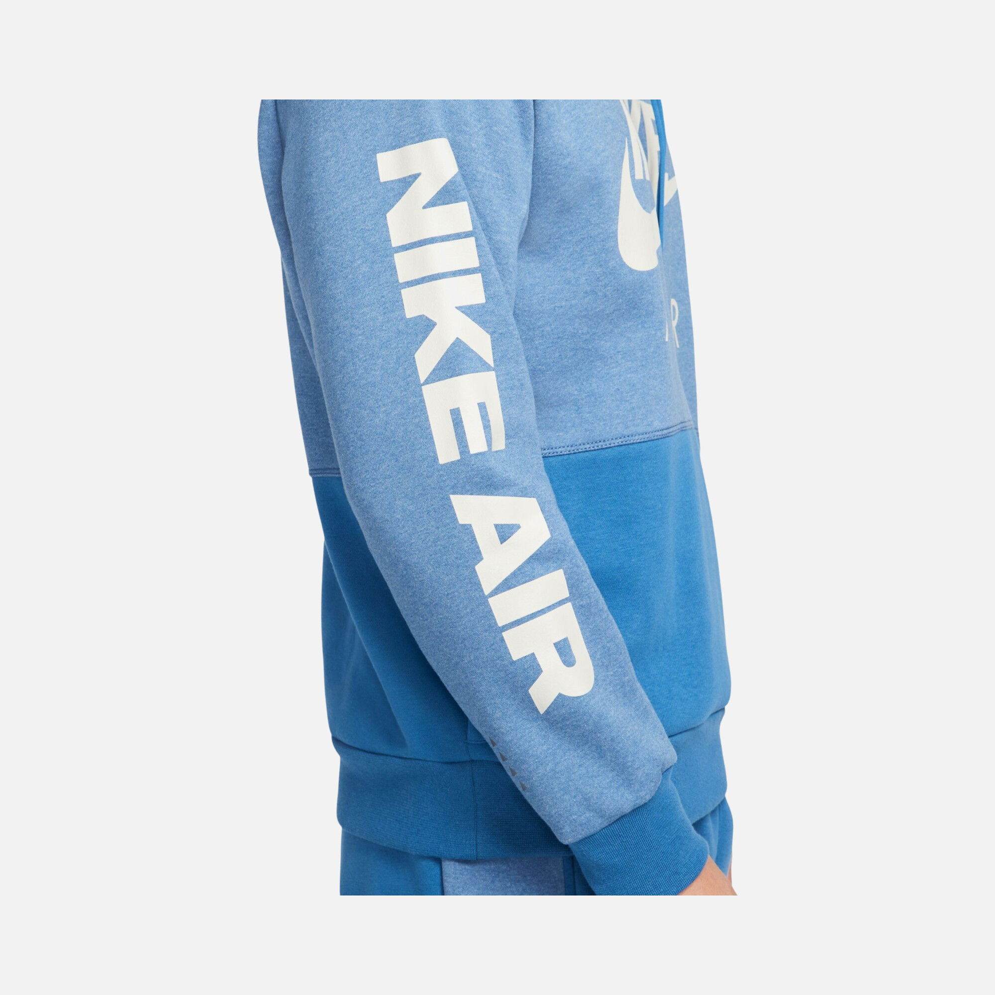 Nike Sportswear Air Brushed-Back Fleece Pullover Hoodie Erkek Sweatshirt