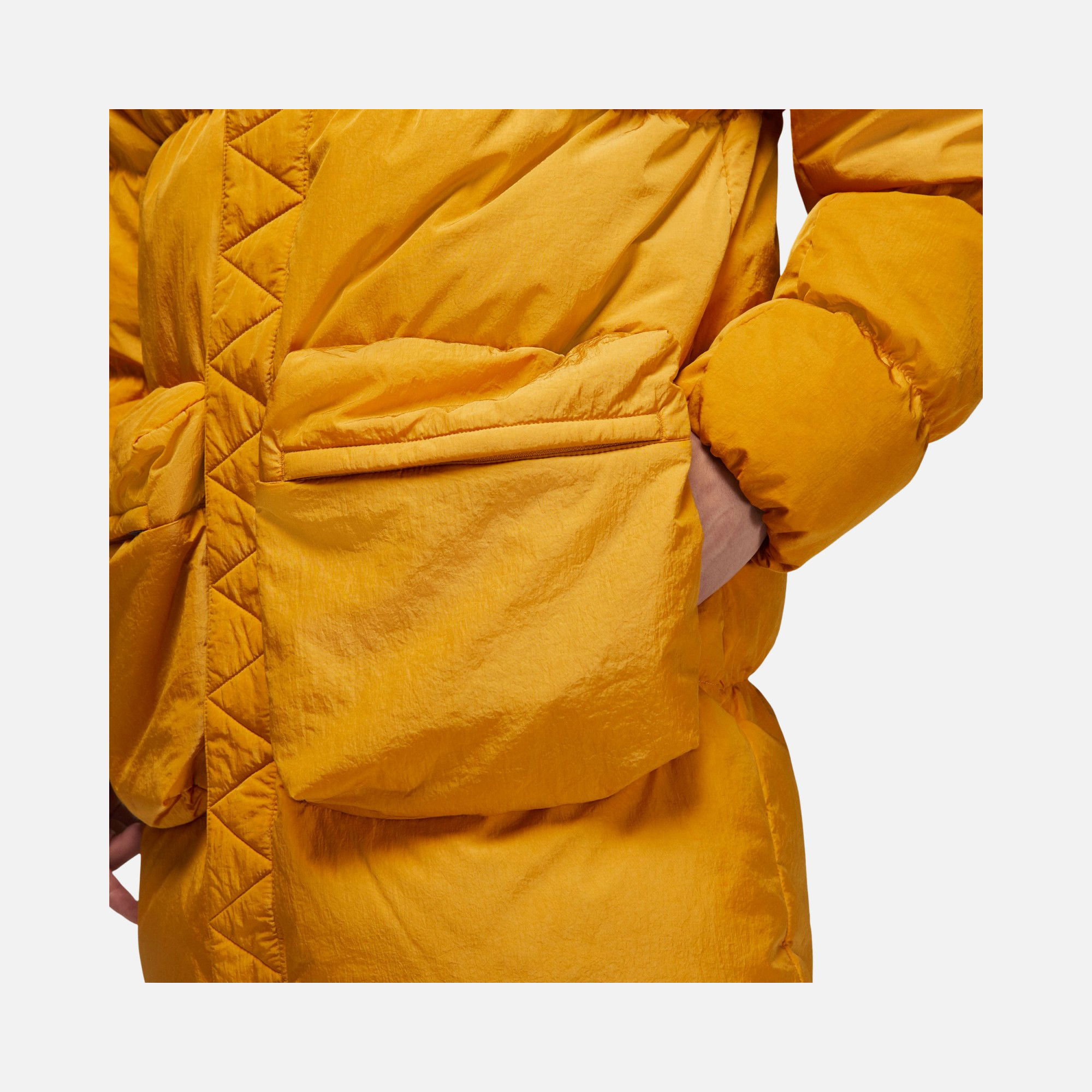 Nike Jordan Essential Statement 550 Down Fill Full-Zip Hoodie Erkek Parka