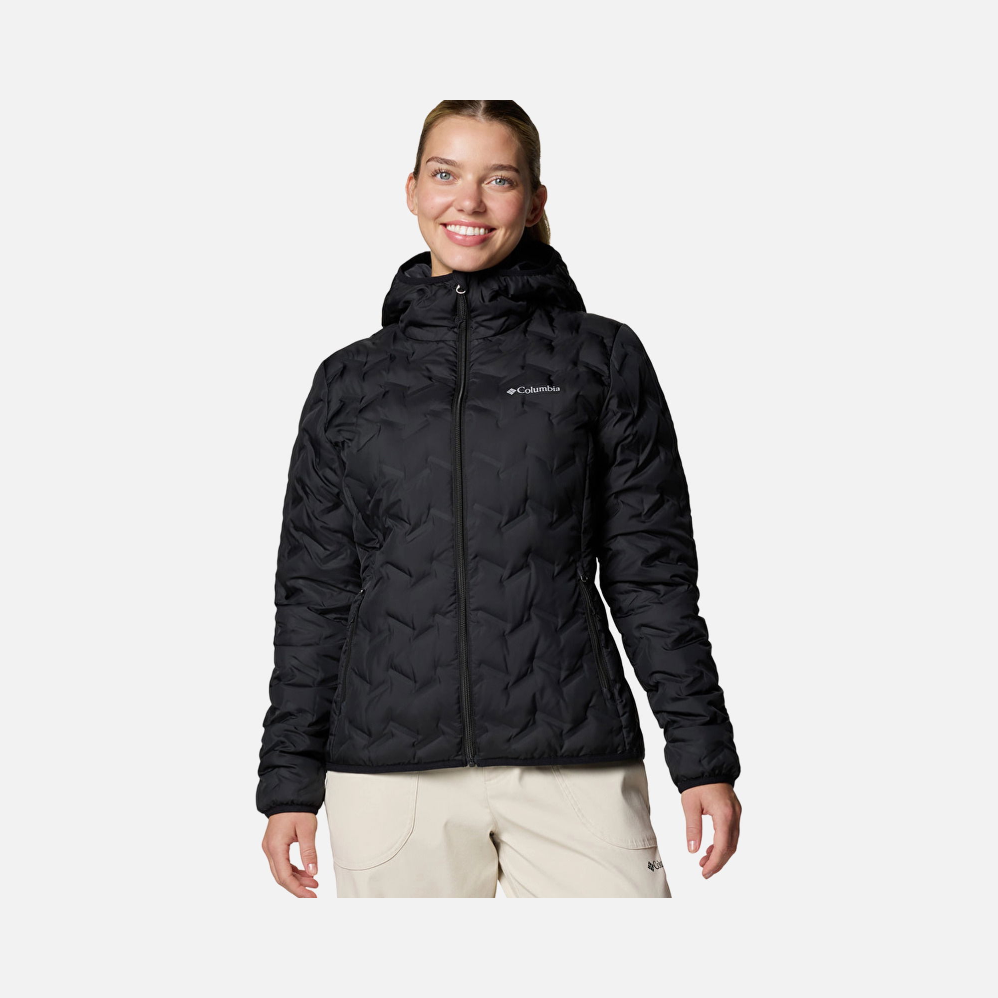 Columbia Delta Ridge II 650 Filled Down Full-Zip Hoodie Kadın Mont