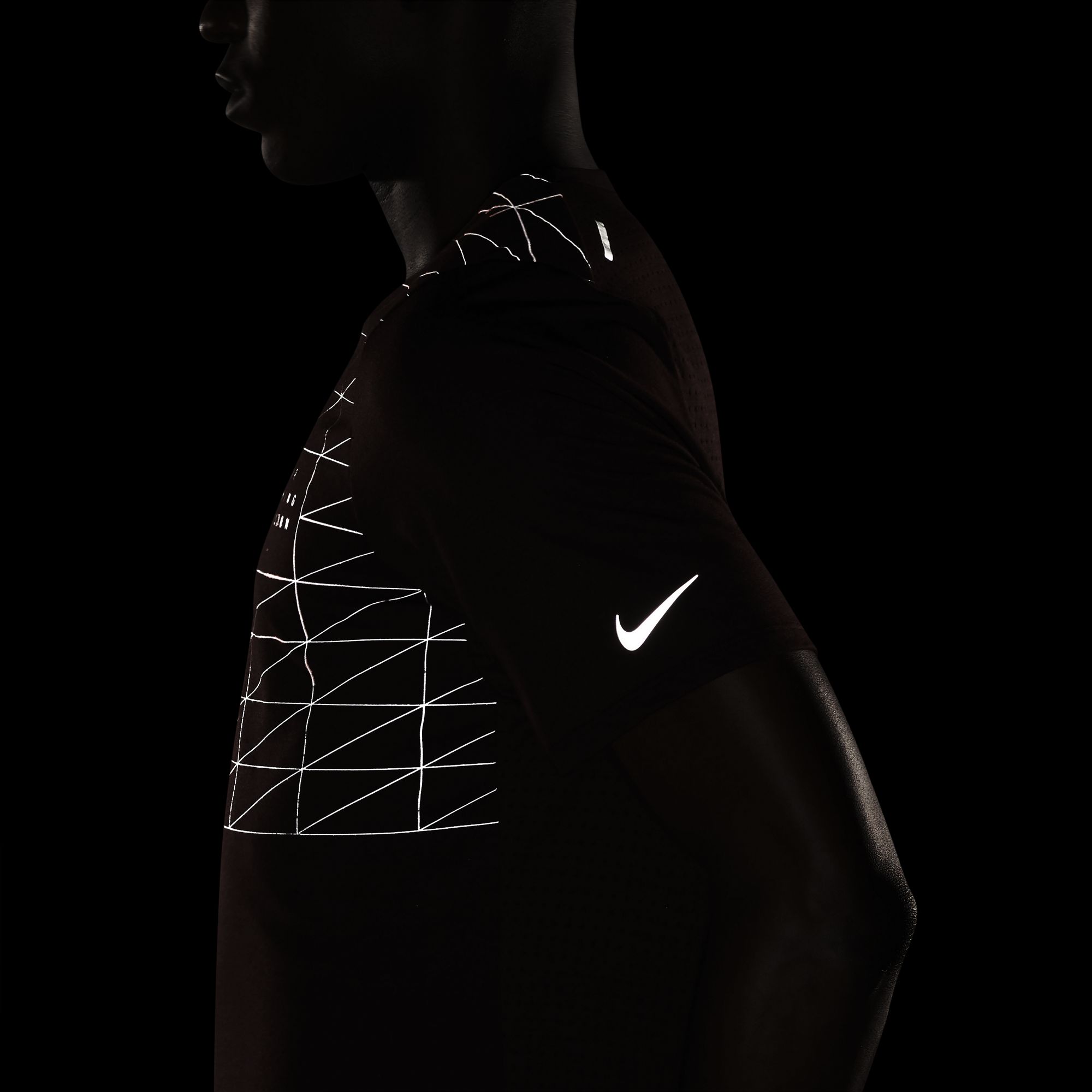 Nike Rise 365 Run Division Flash Short-Sleeve Erkek Tişört