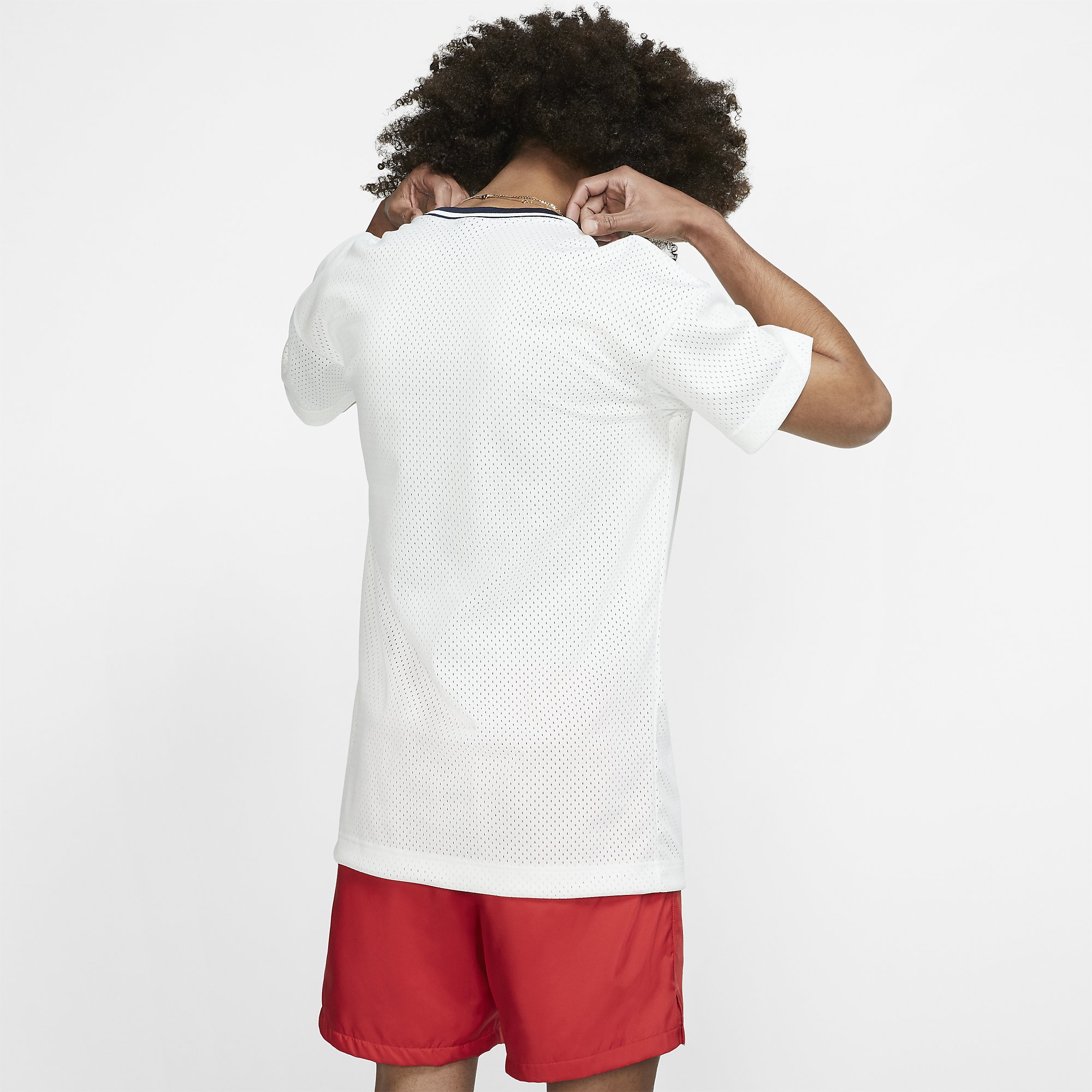 Nike Sportswear Mesh Graphic Top Erkek Tişört