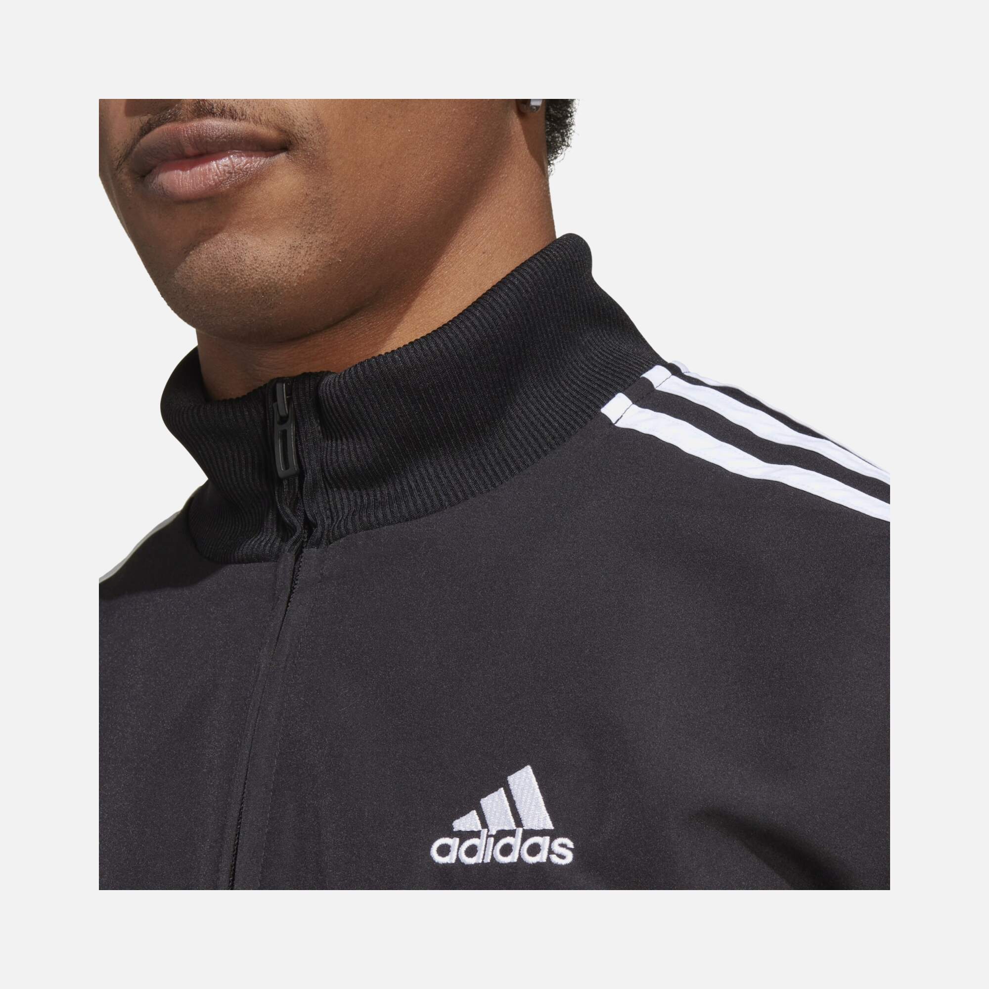 adidas Sportswear 3-Stripes Woven Full-Zip Erkek Eşofman Takımı