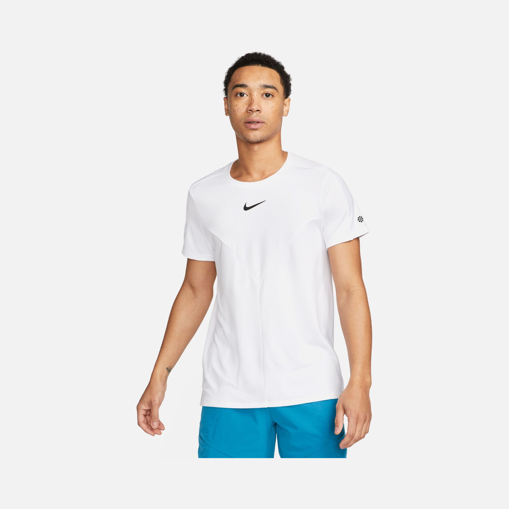 Nike Court Dri-Fit Slam Tennis Short-Sleeve Erkek Tişört
